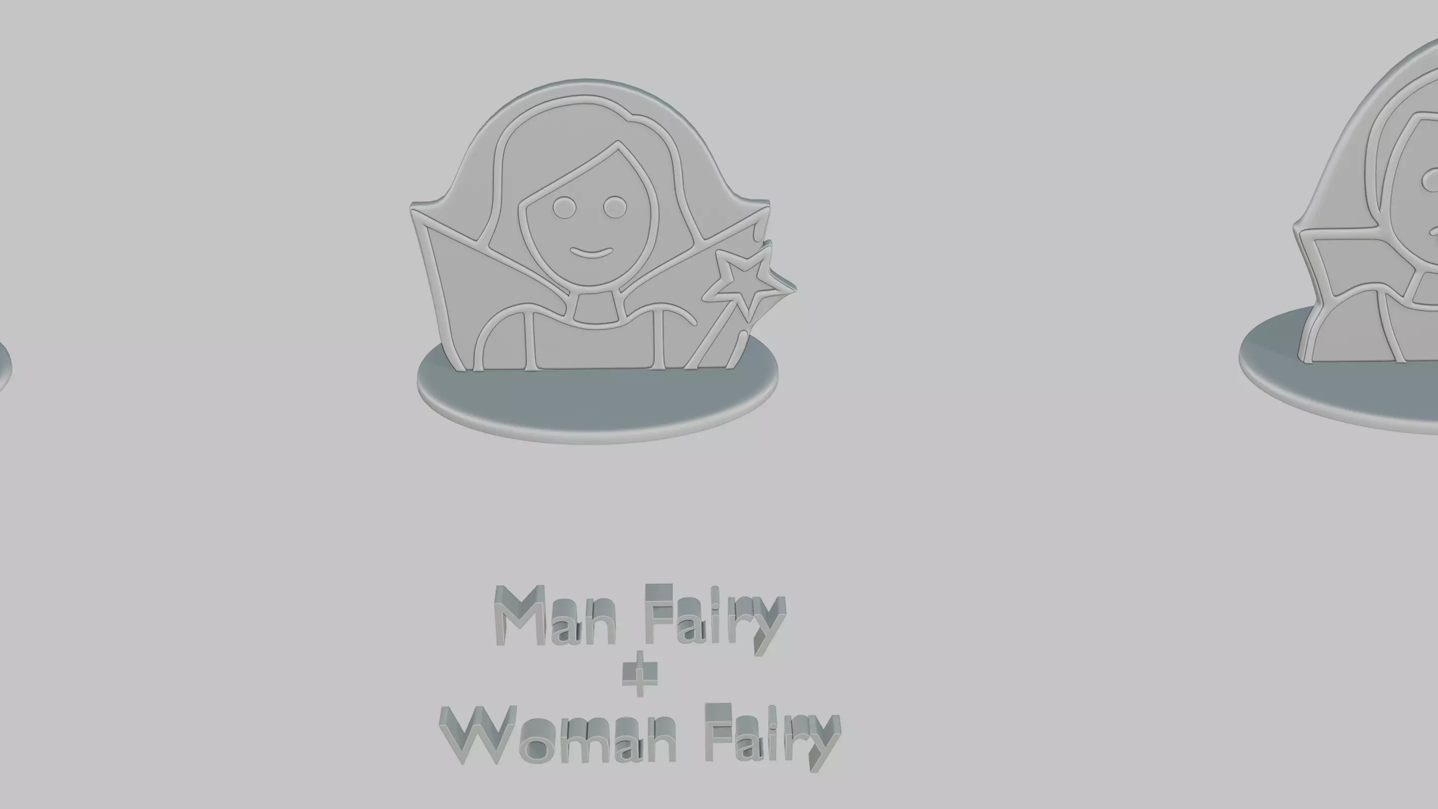 Mothers and Fathers Day Full Pack Emoji Statues 3D print model_42