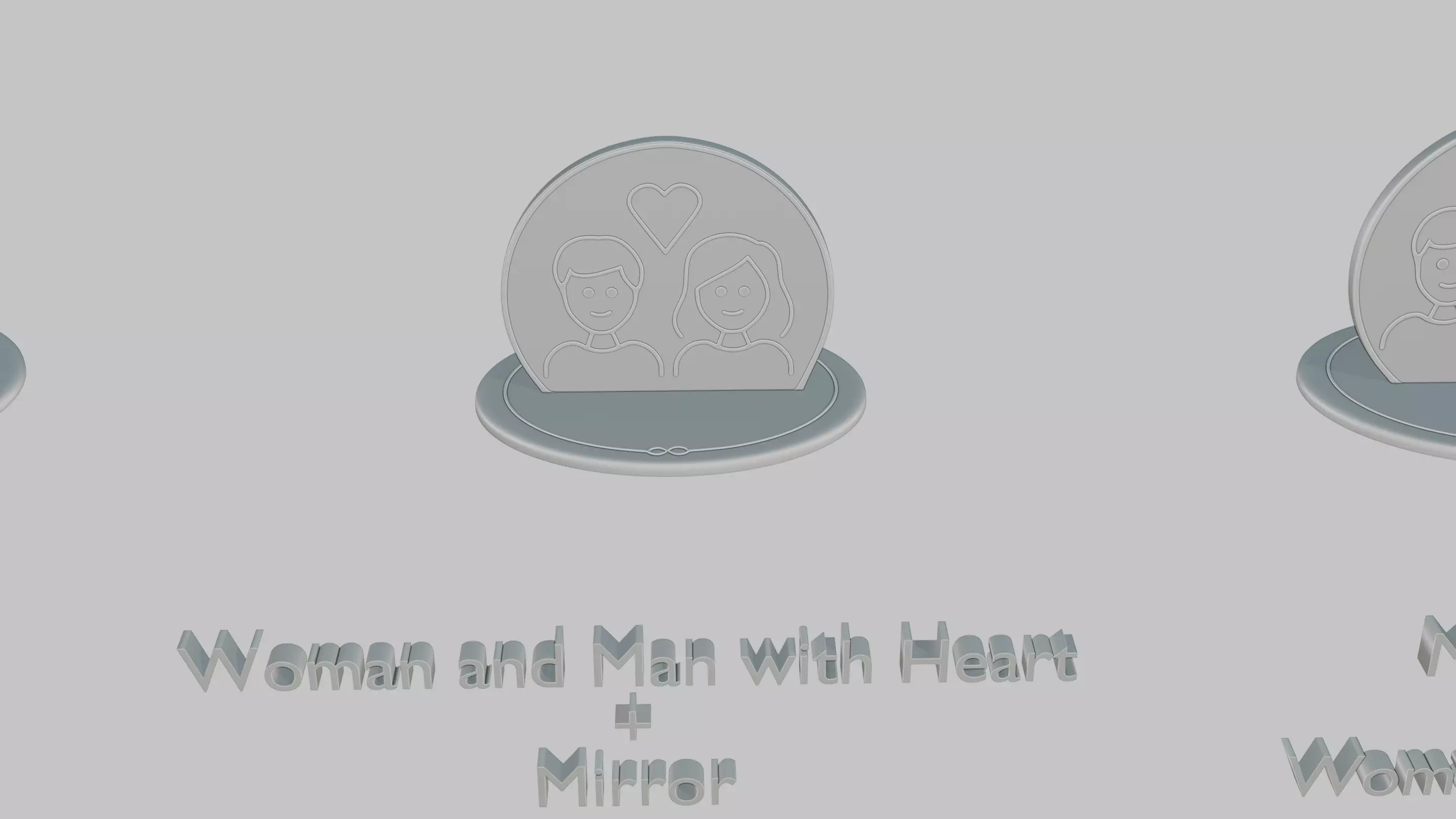 Mothers and Fathers Day Full Pack Emoji Statues 3D print model_59