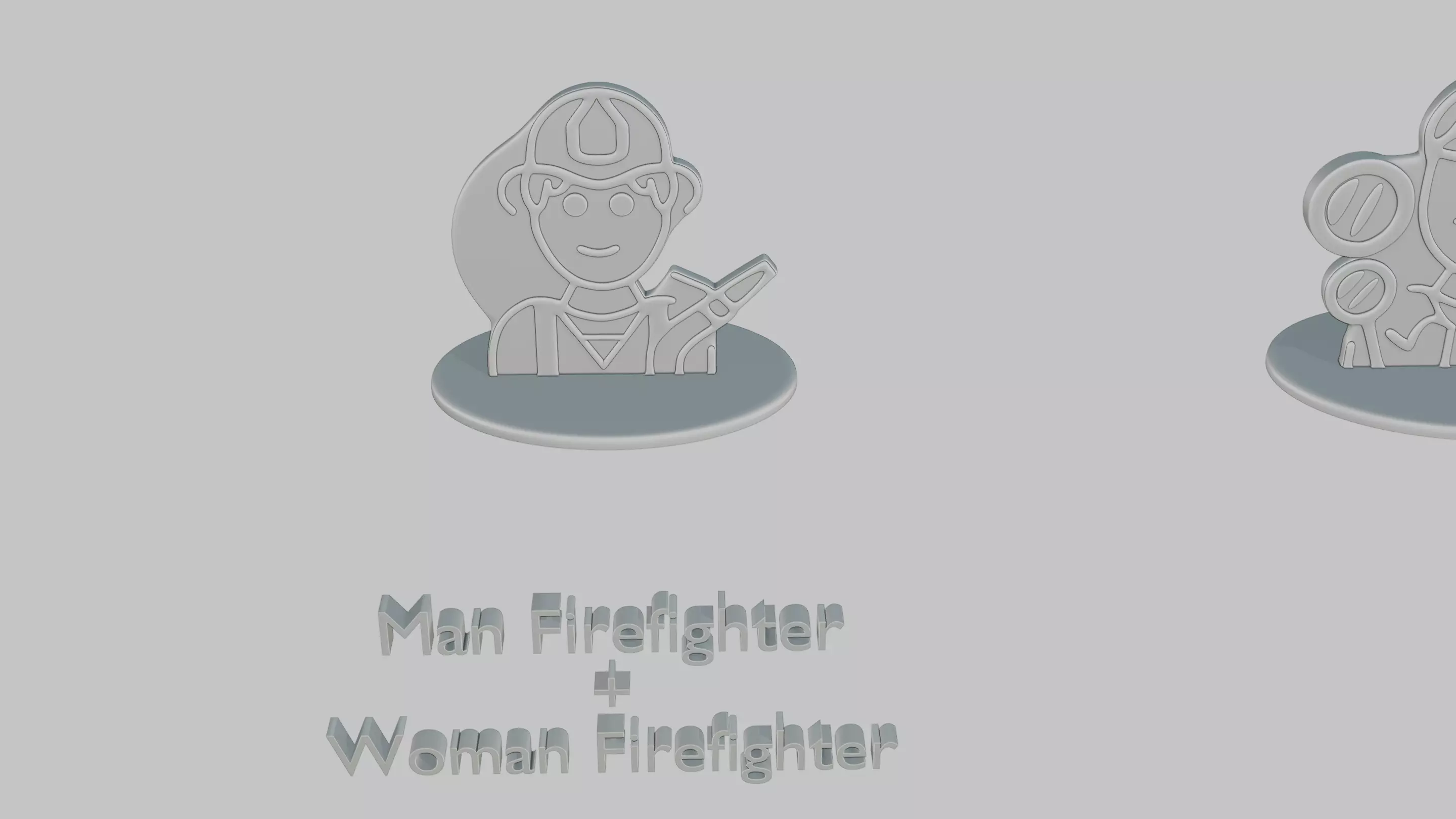 Mothers and Fathers Day Full Pack Emoji Statues 3D print model_29