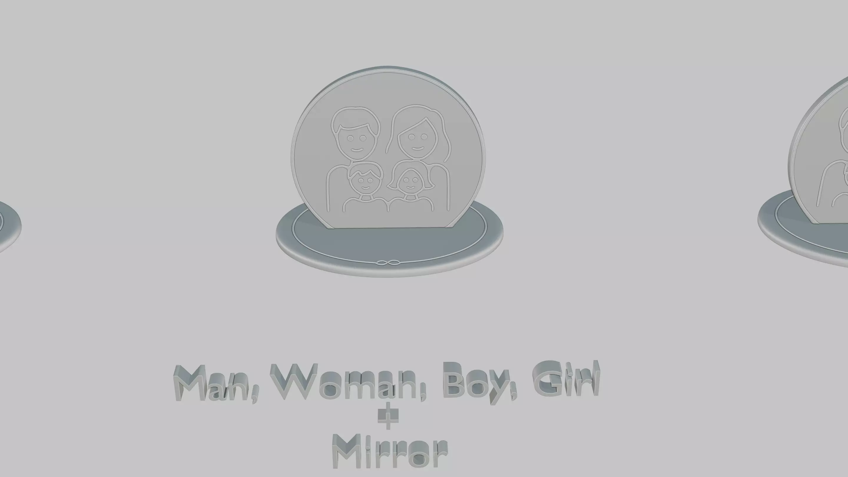 Mothers and Fathers Day Full Pack Emoji Statues 3D print model_67