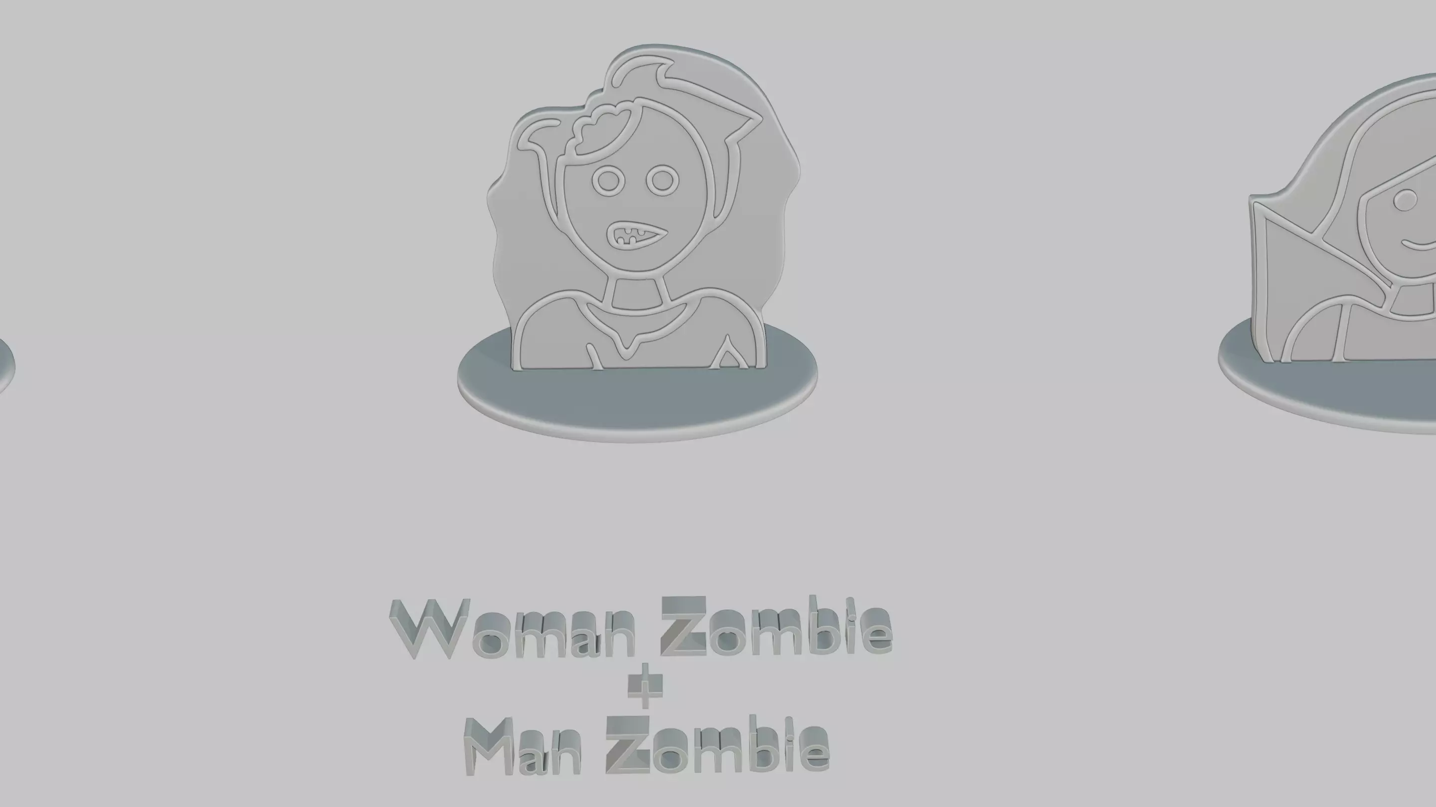 Mothers and Fathers Day Full Pack Emoji Statues 3D print model_40