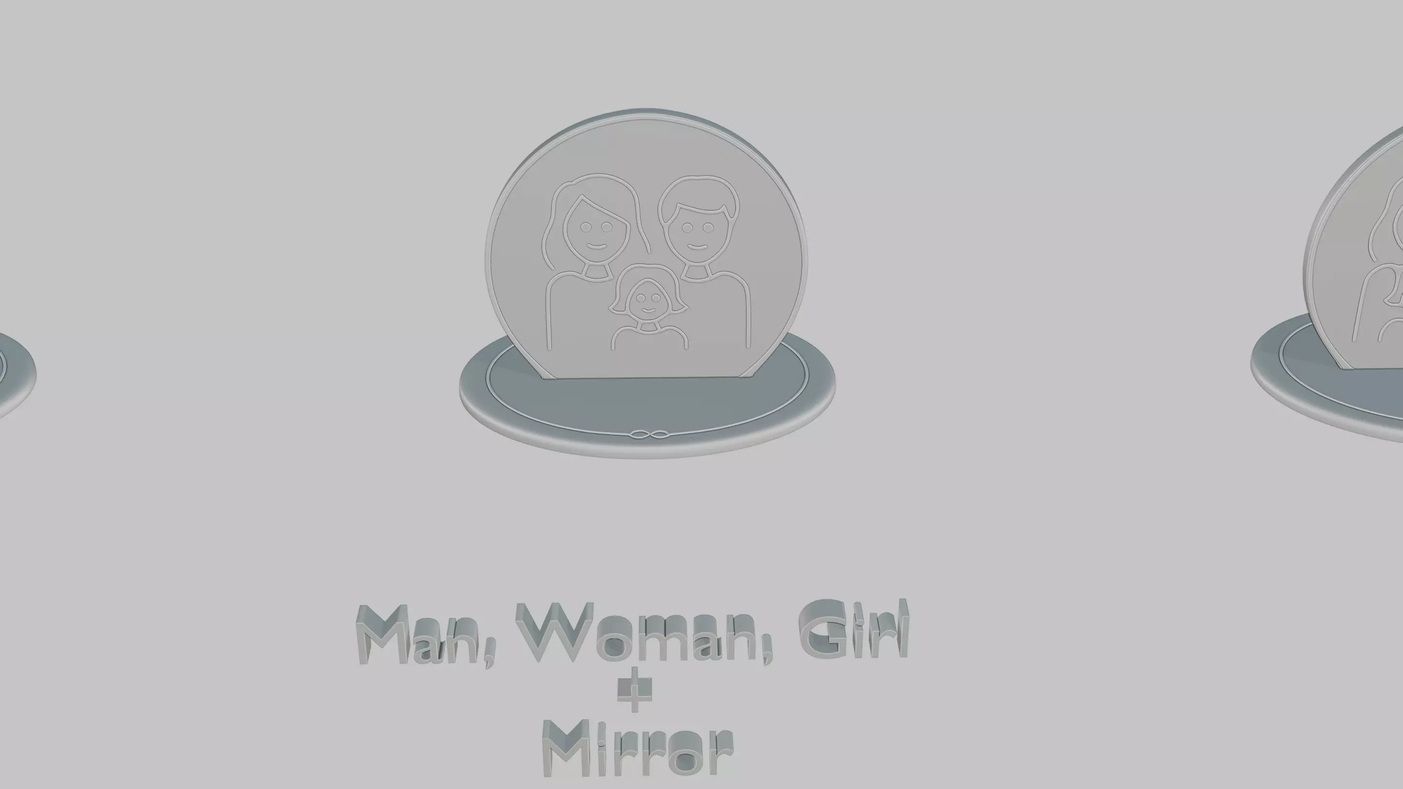 Mothers and Fathers Day Full Pack Emoji Statues 3D print model_66