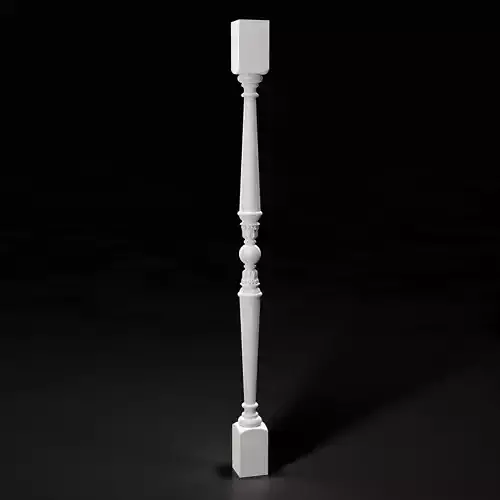 Decorative Balustrade 3 3D model