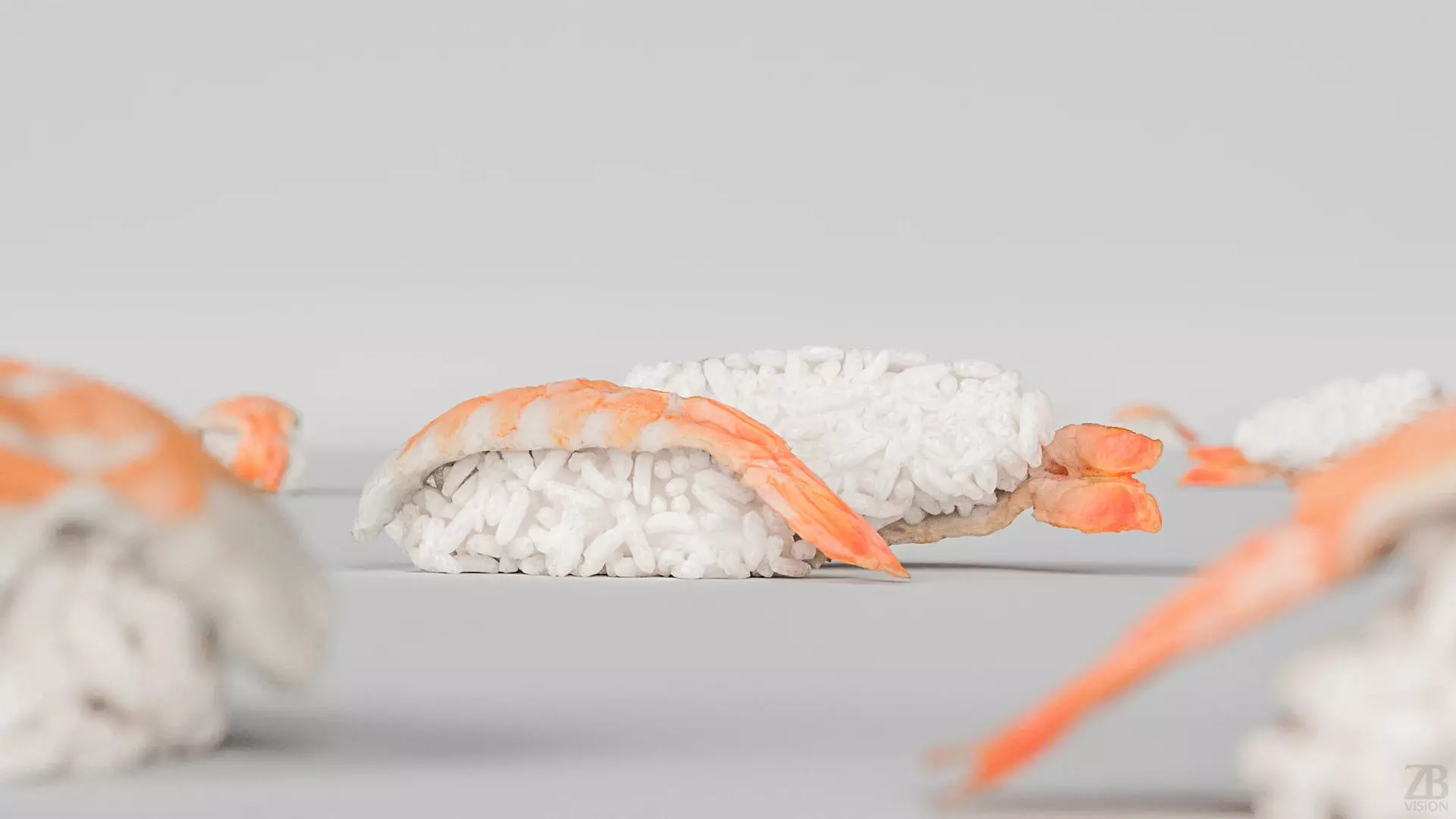 Sushi 3D model_1
