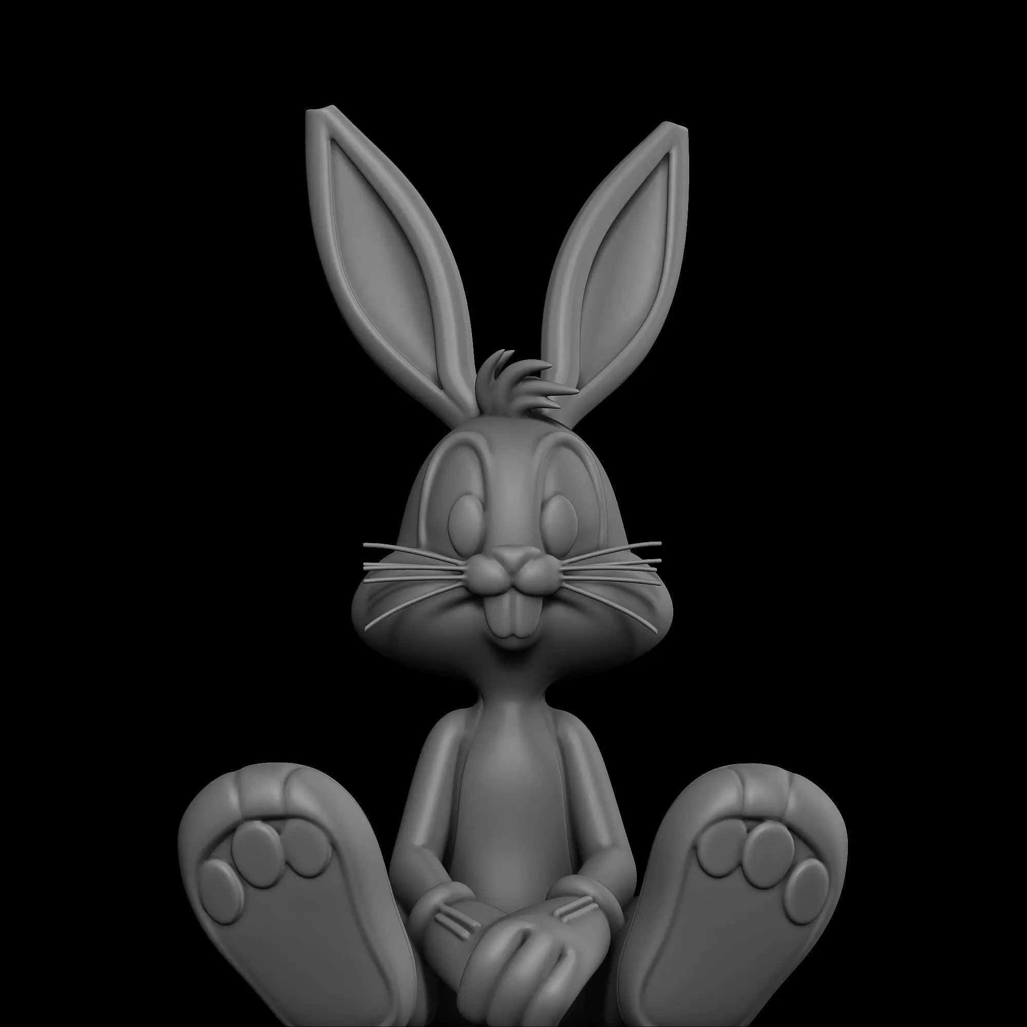 Bugs Bunny 3D print model_1