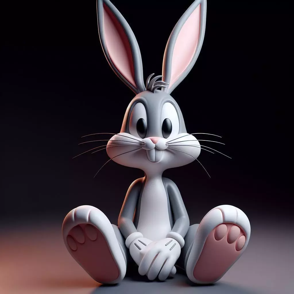 Bugs Bunny 3D print model_0