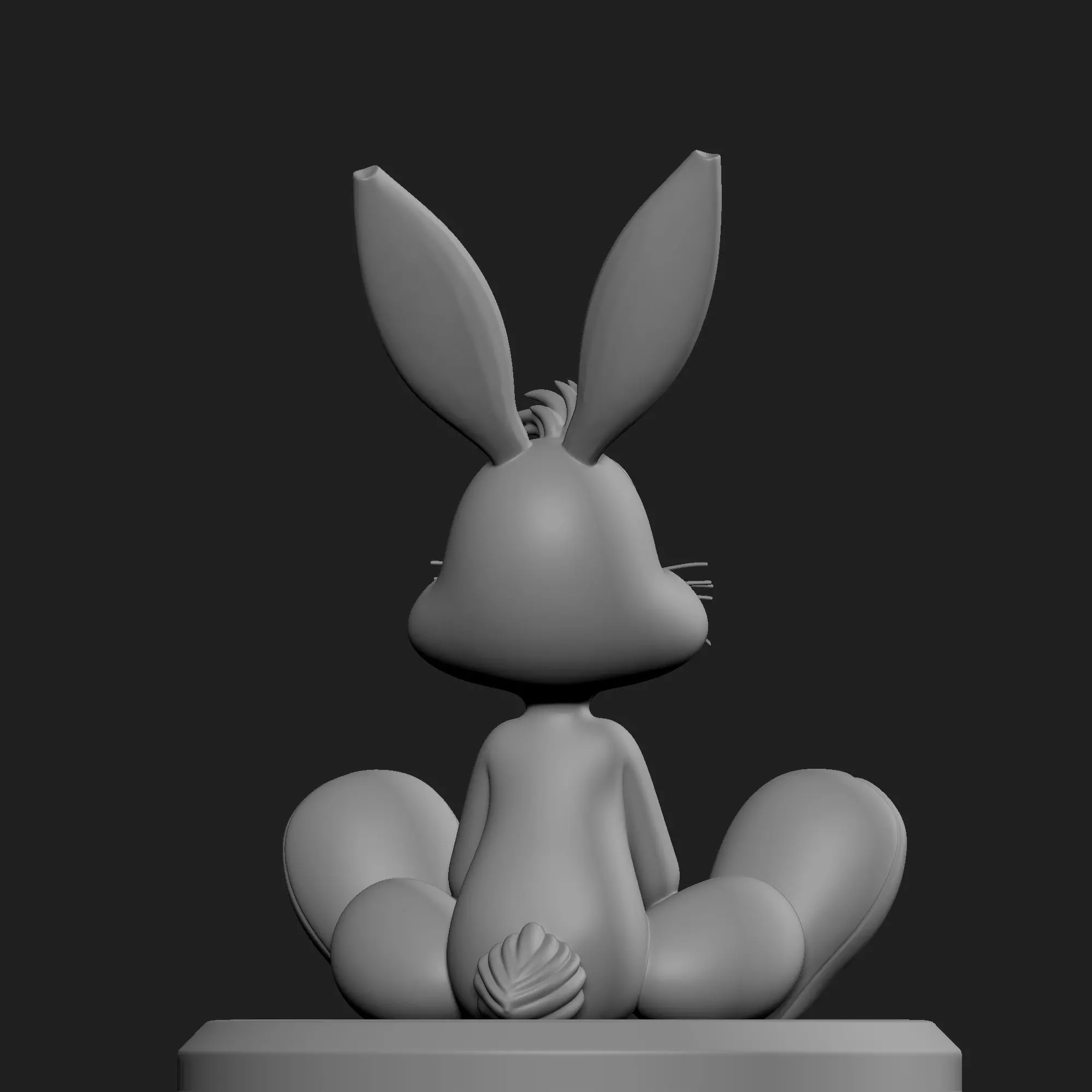 Bugs Bunny 3D print model_4