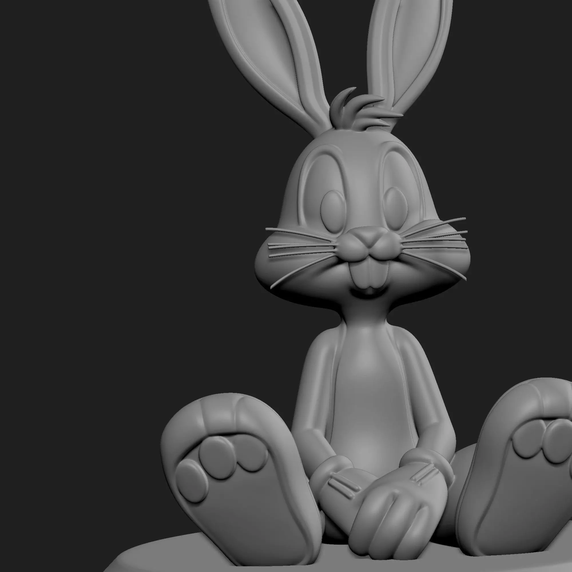 Bugs Bunny 3D print model_3