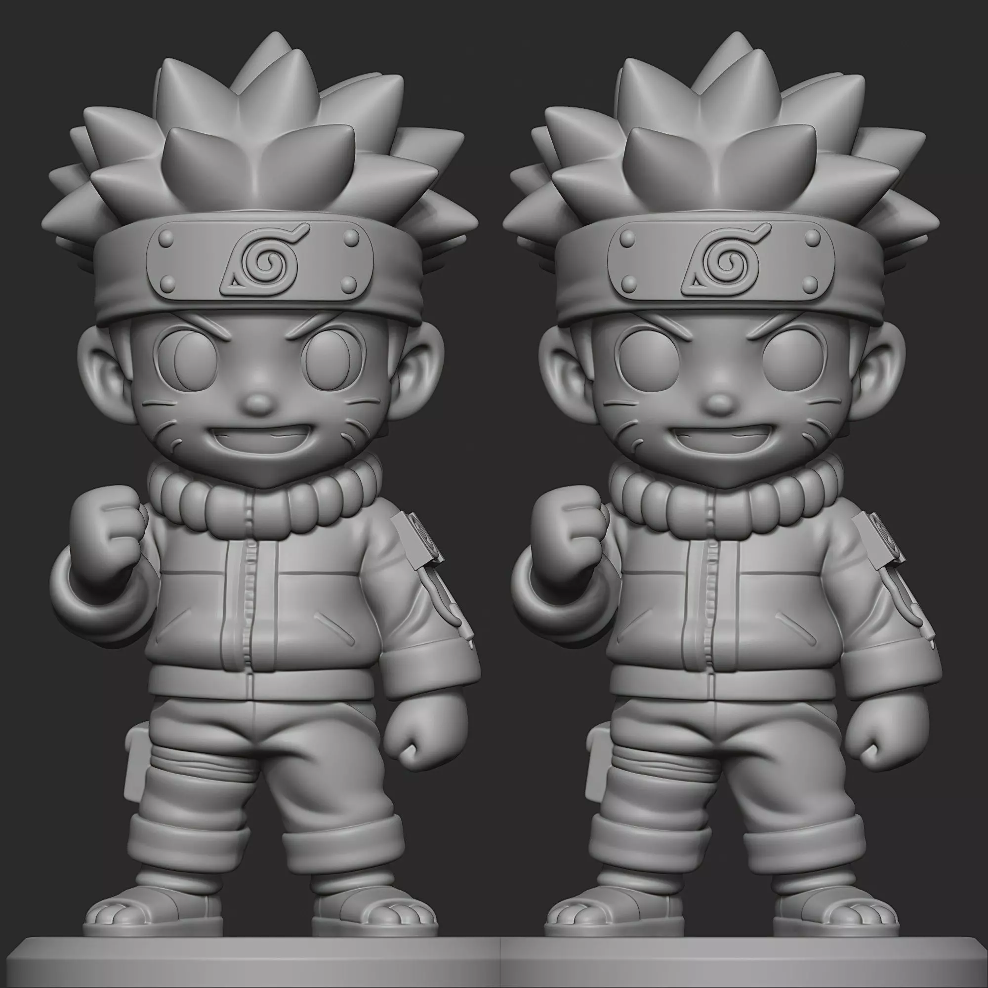 Naruto Chibi 3D print model_0