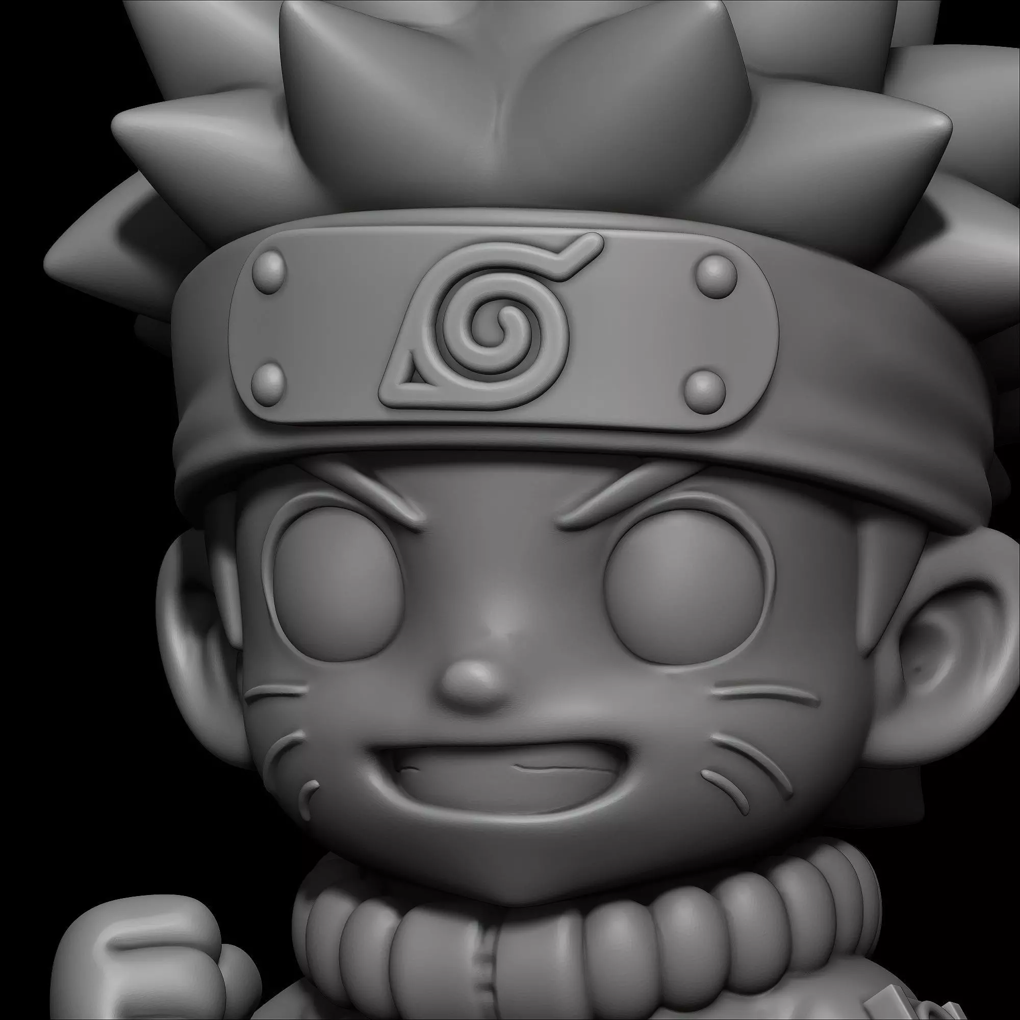Naruto Chibi 3D print model_2
