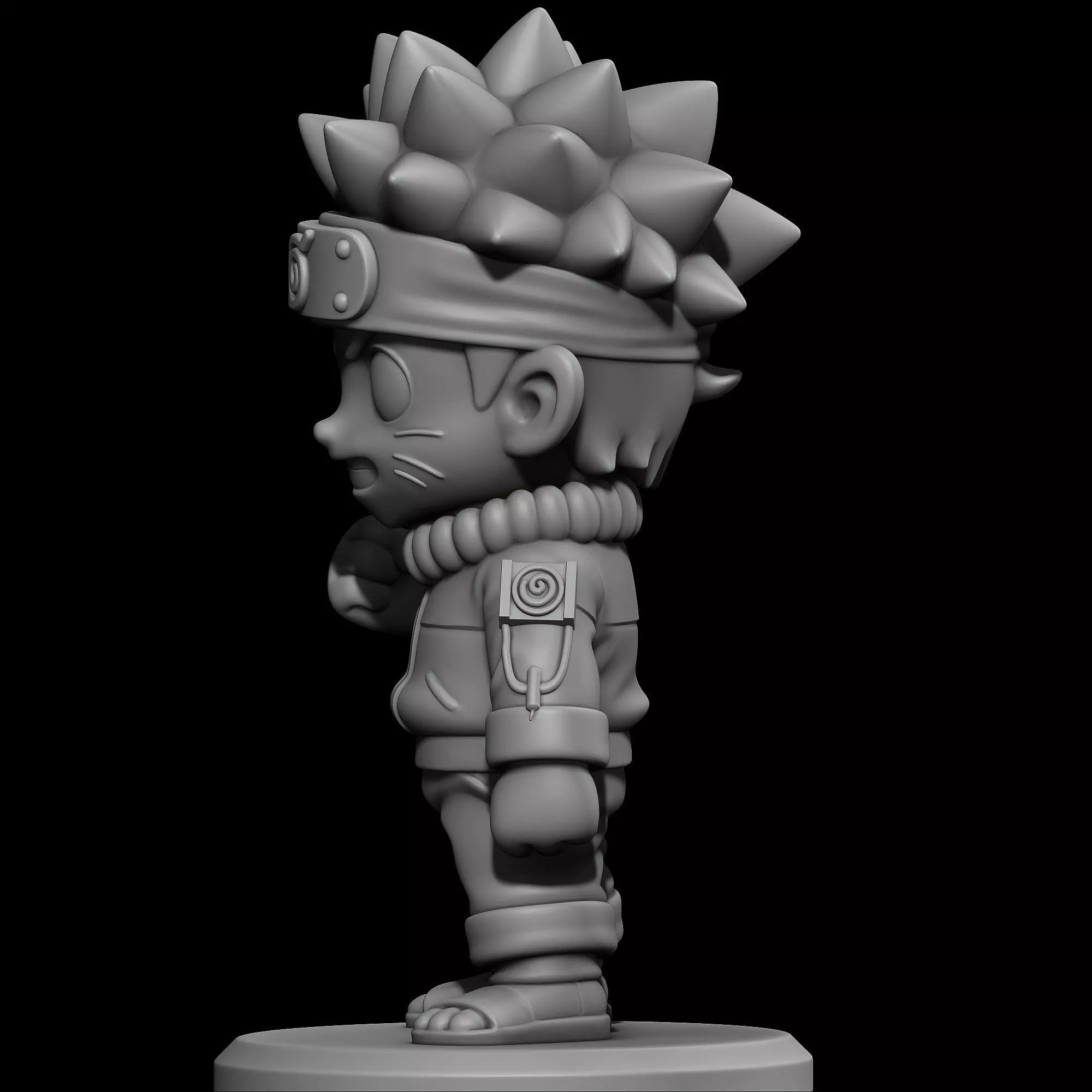 Naruto Chibi 3D print model_4