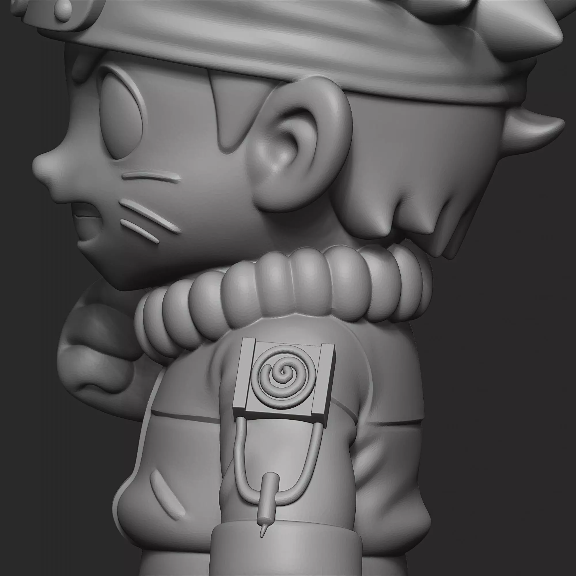 Naruto Chibi 3D print model_5