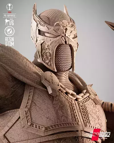 B3DSERK Medieval Spawn Sculpture 3D print model 4
