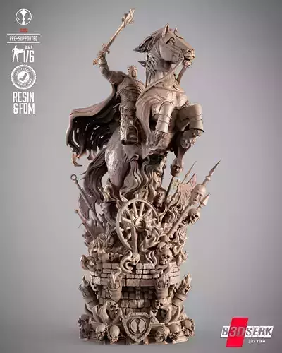 B3DSERK Medieval Spawn Sculpture