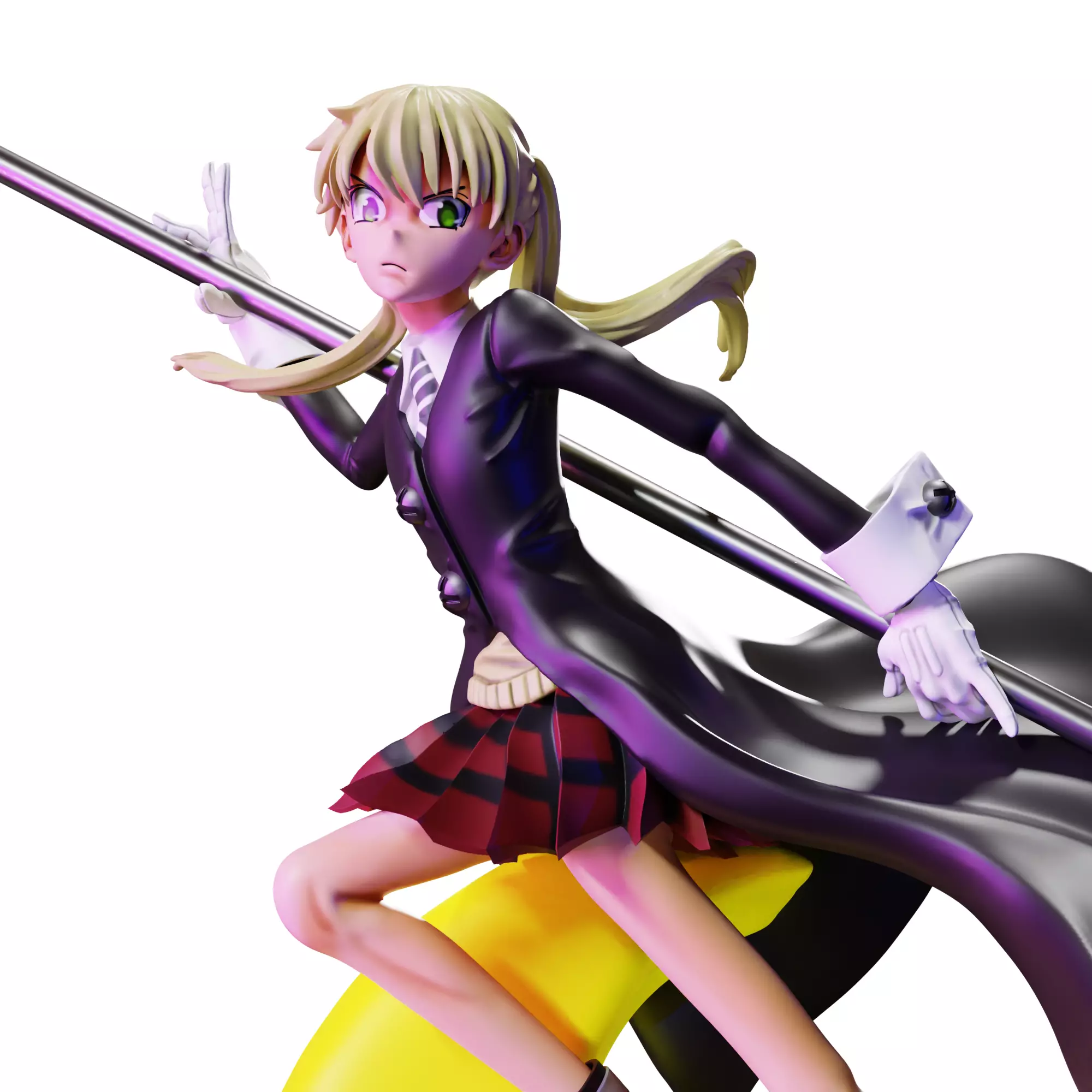 Maka Albarn - Soul Eater 3D print model_10
