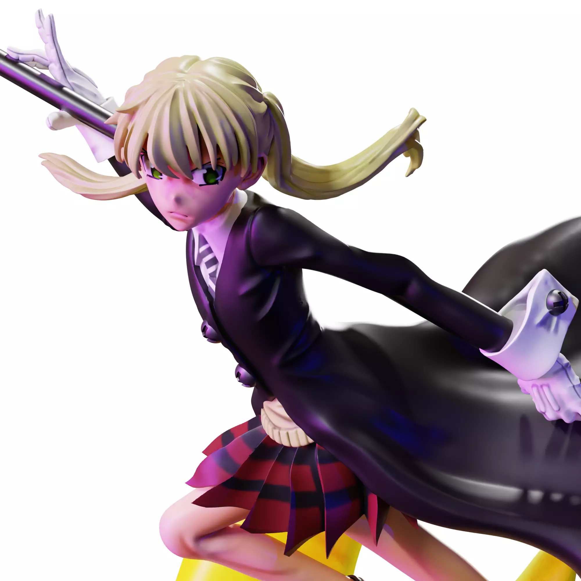 Maka Albarn - Soul Eater 3D print model_9