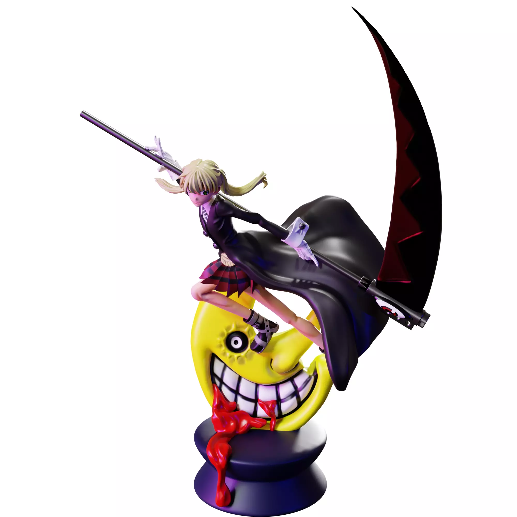 Maka Albarn - Soul Eater 3D print model_2