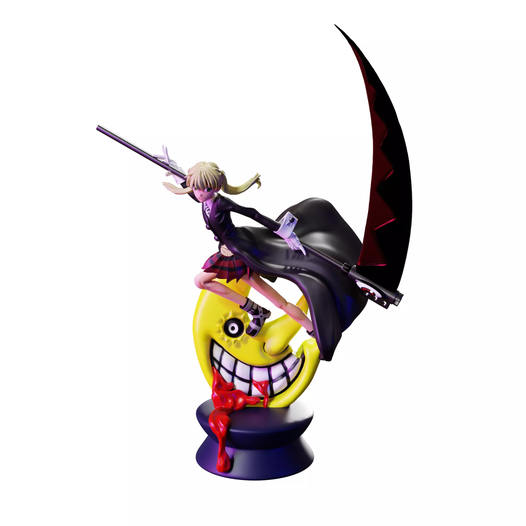 Maka Albarn - Soul Eater 3D print model_8