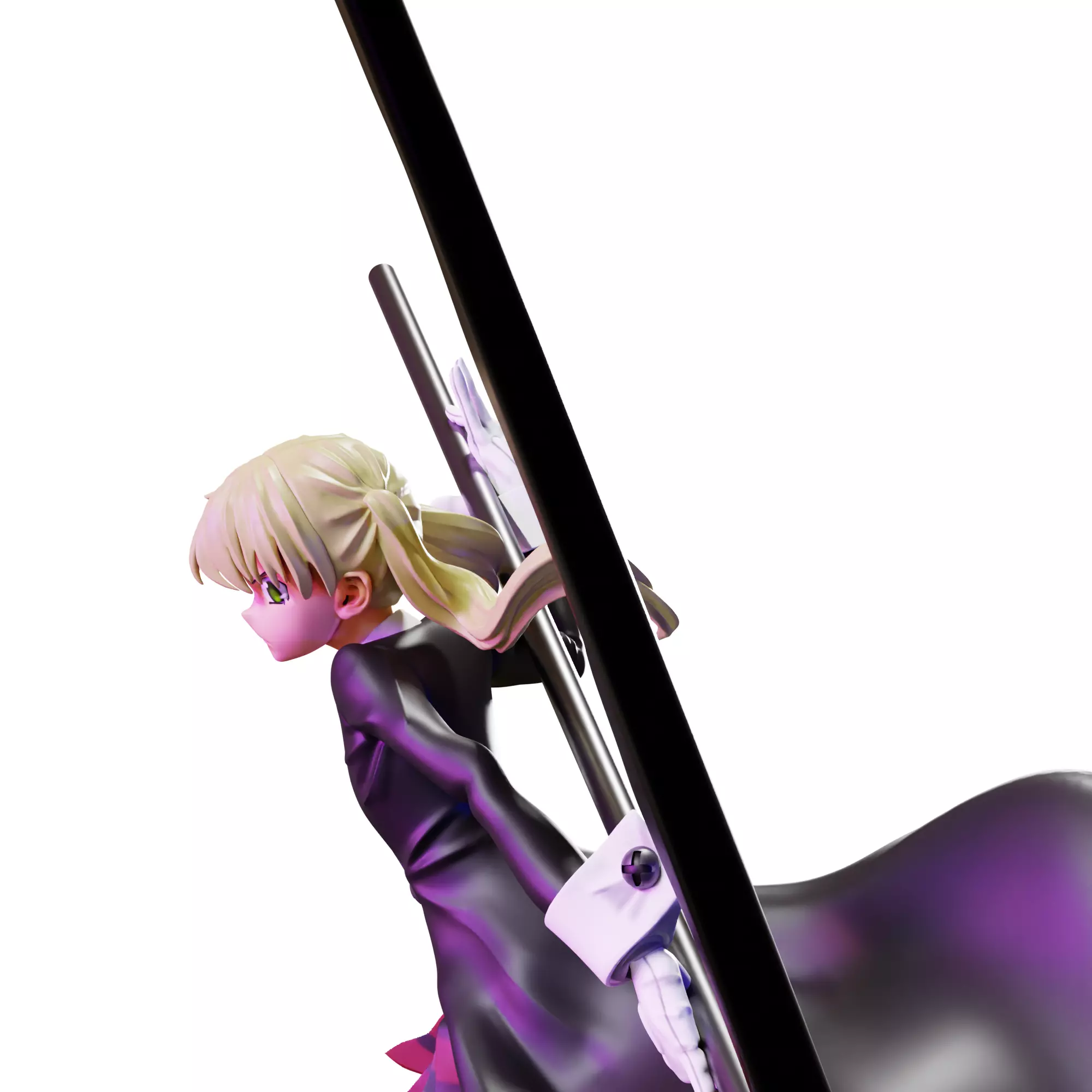 Maka Albarn - Soul Eater 3D print model_4