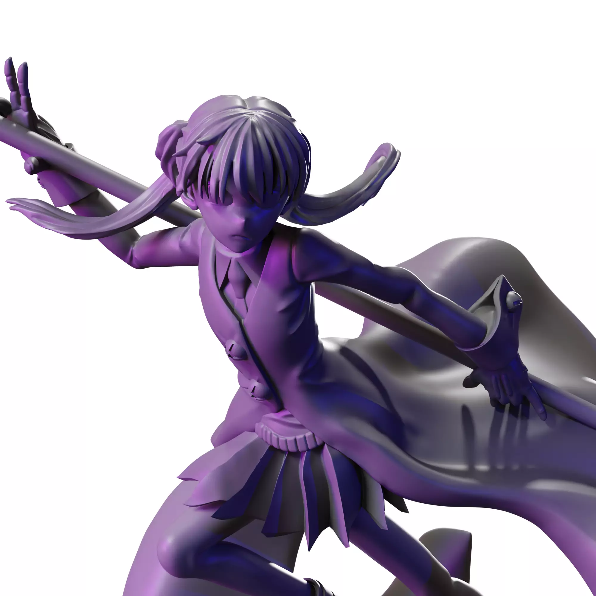 Maka Albarn - Soul Eater 3D print model_14