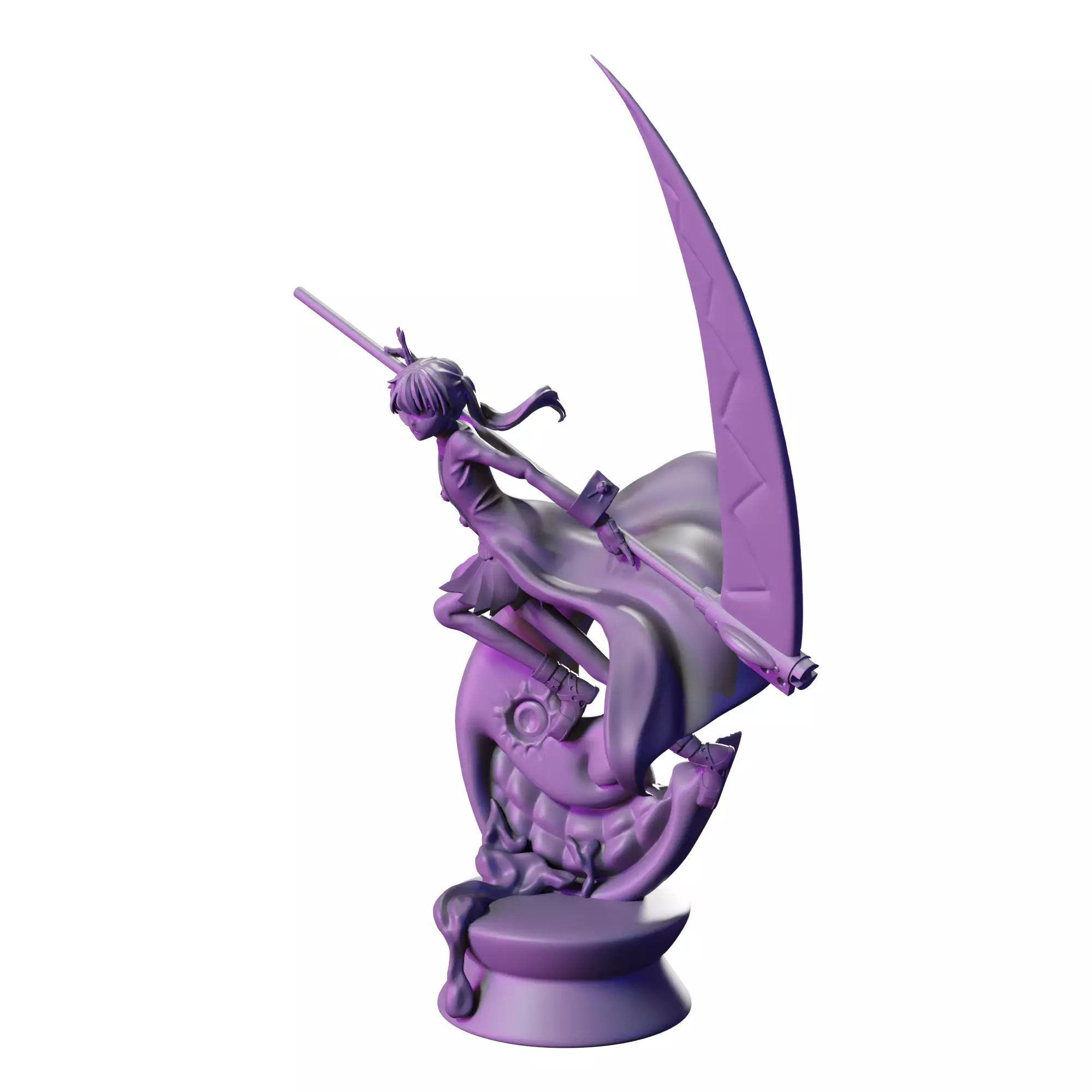 Maka Albarn - Soul Eater 3D print model_12