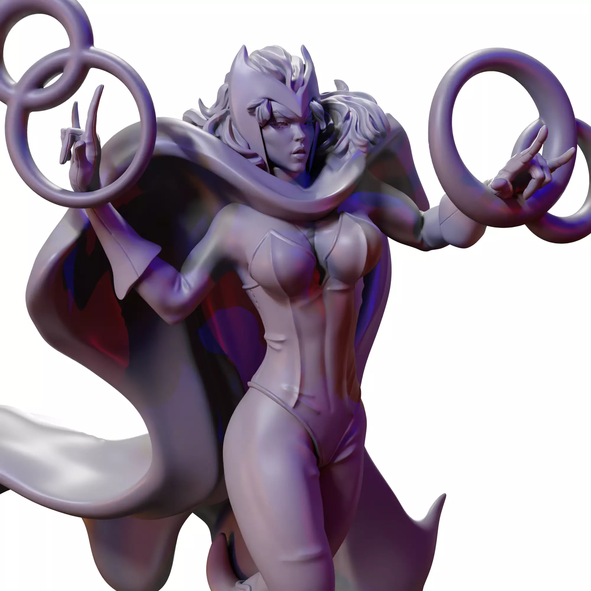 Wanda Maximoff X-men 3D print model_14