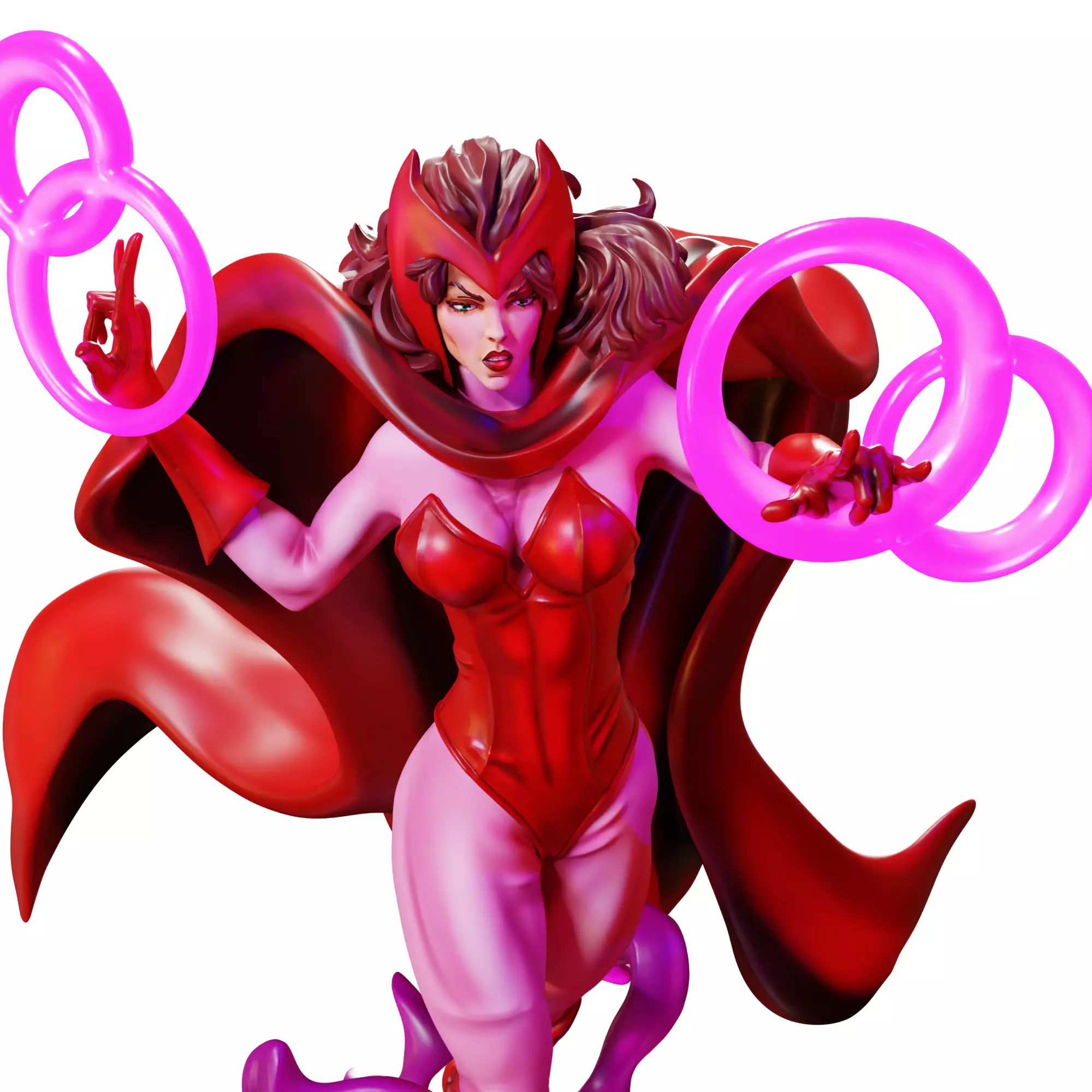 Wanda Maximoff X-men 3D print model_9