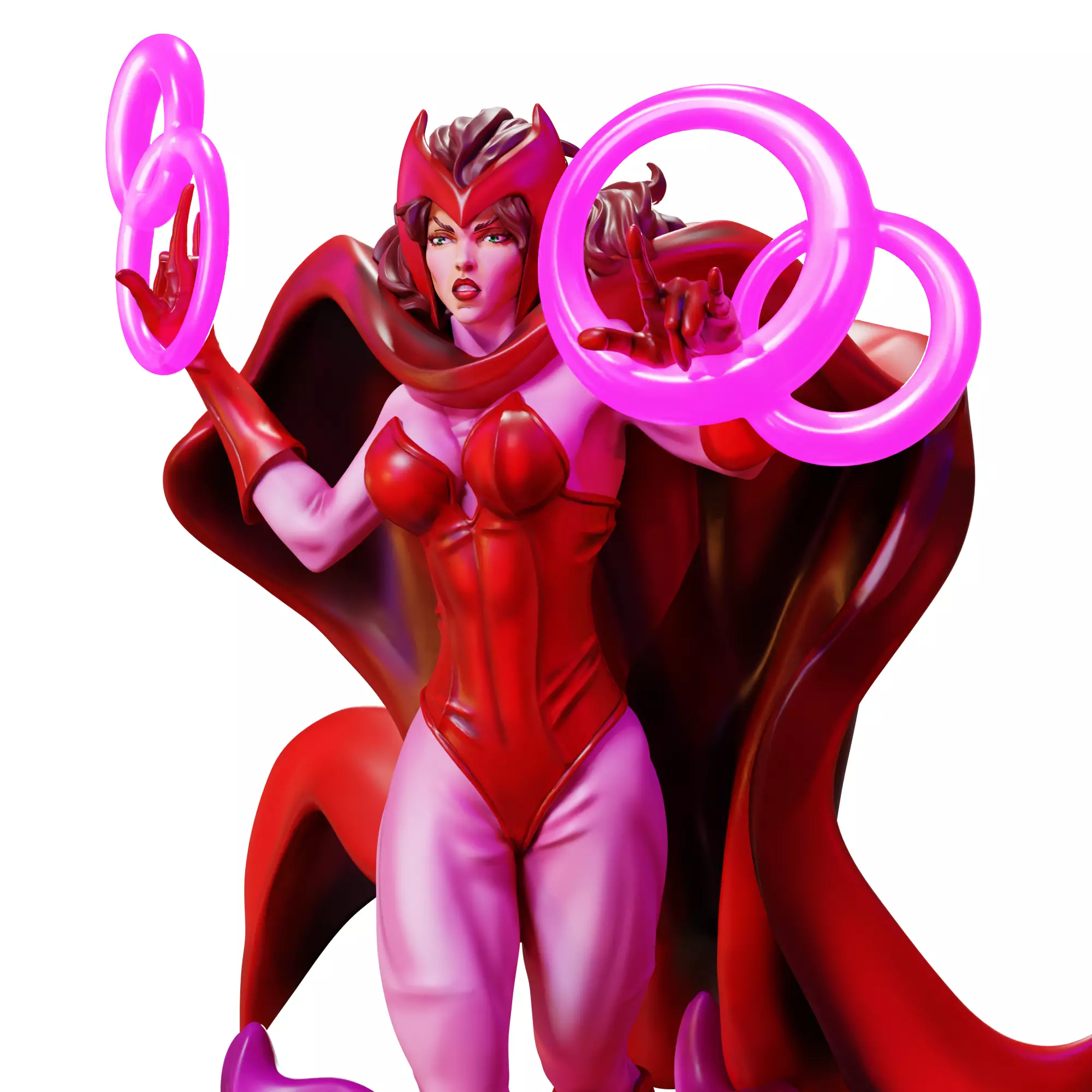 Wanda Maximoff X-men 3D print model_1
