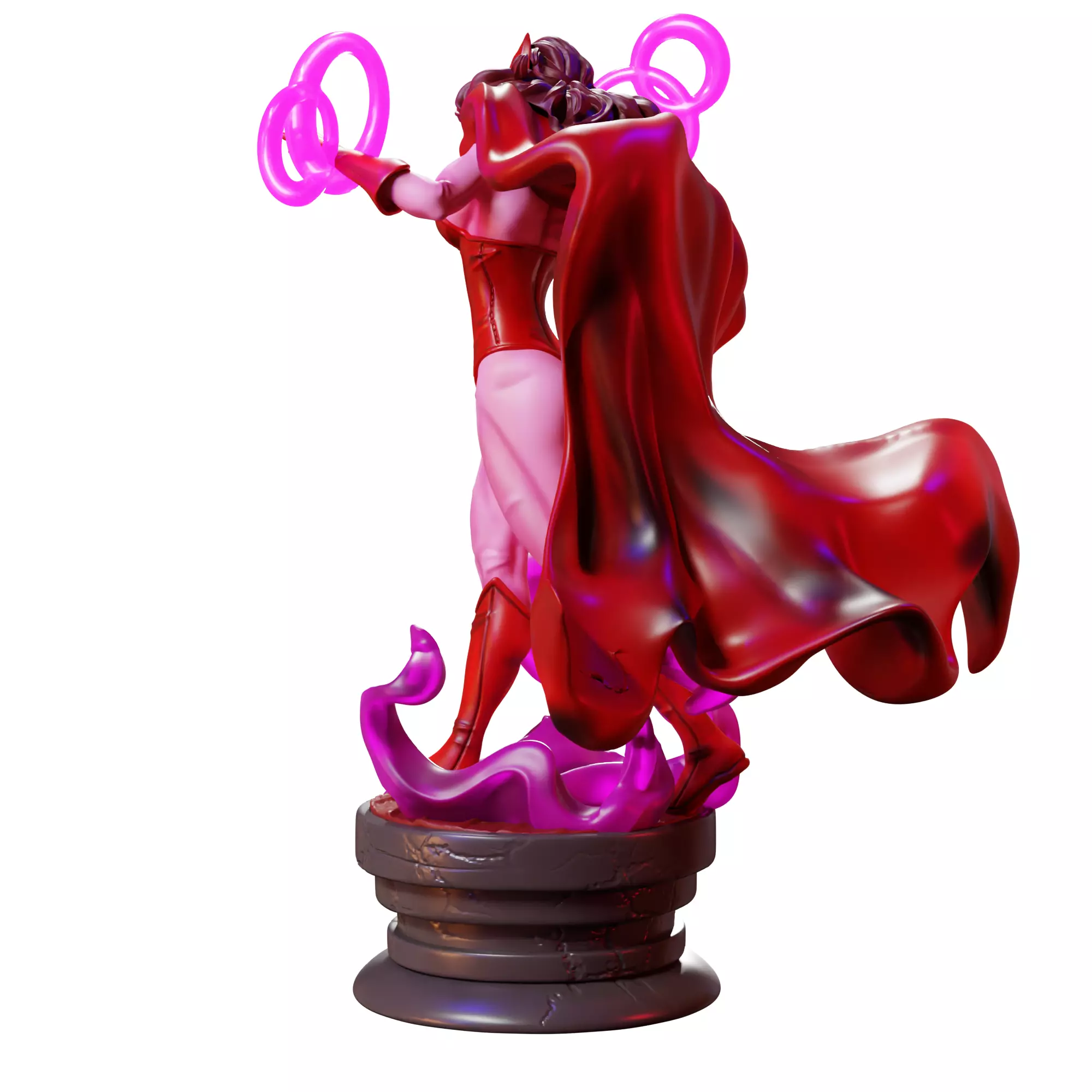 Wanda Maximoff X-men 3D print model_2