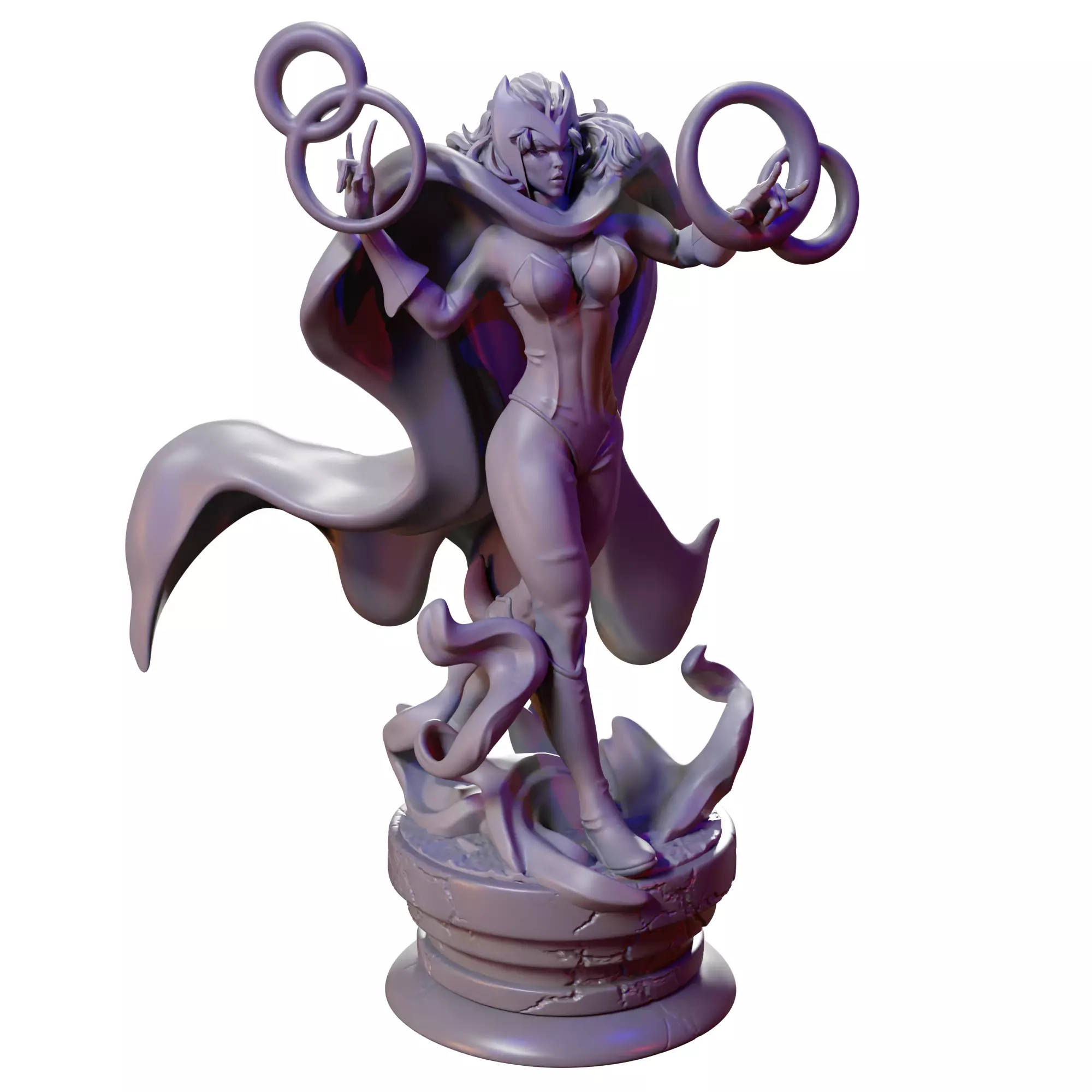 Wanda Maximoff X-men 3D print model_13