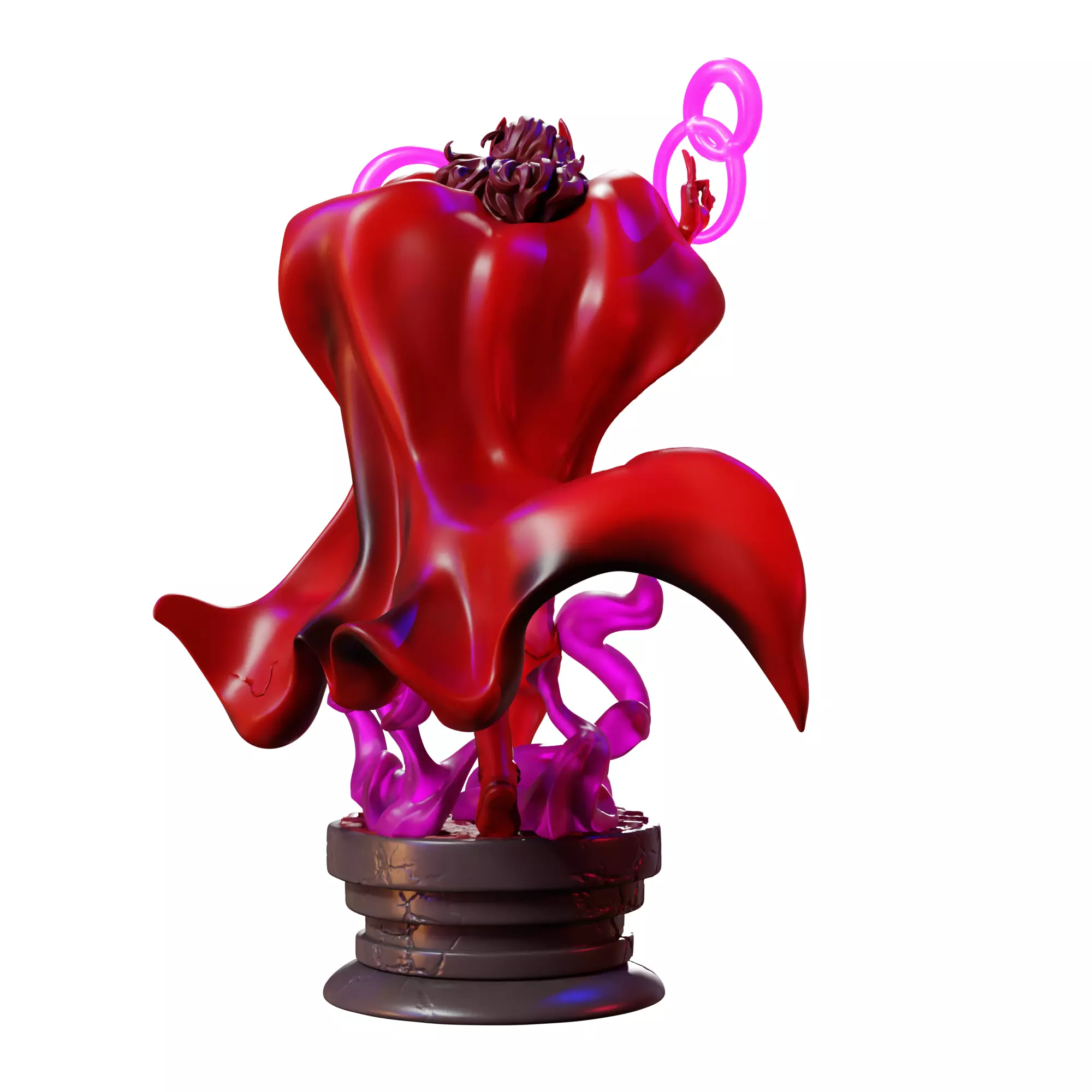 Wanda Maximoff X-men 3D print model_3
