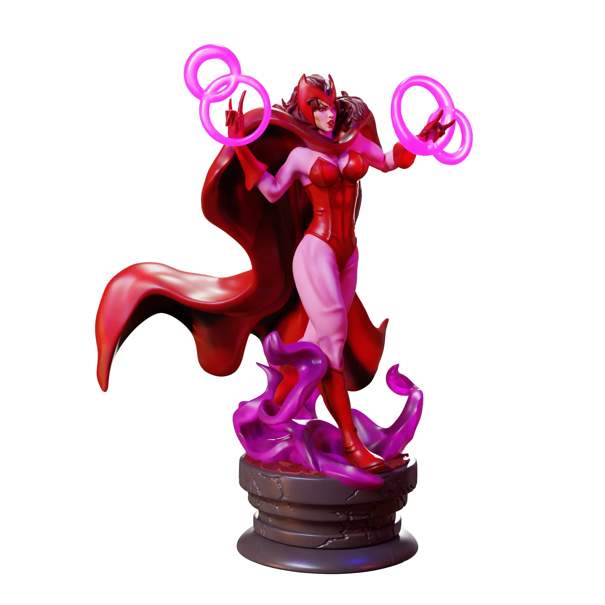 Wanda Maximoff X-men 3D print model_6