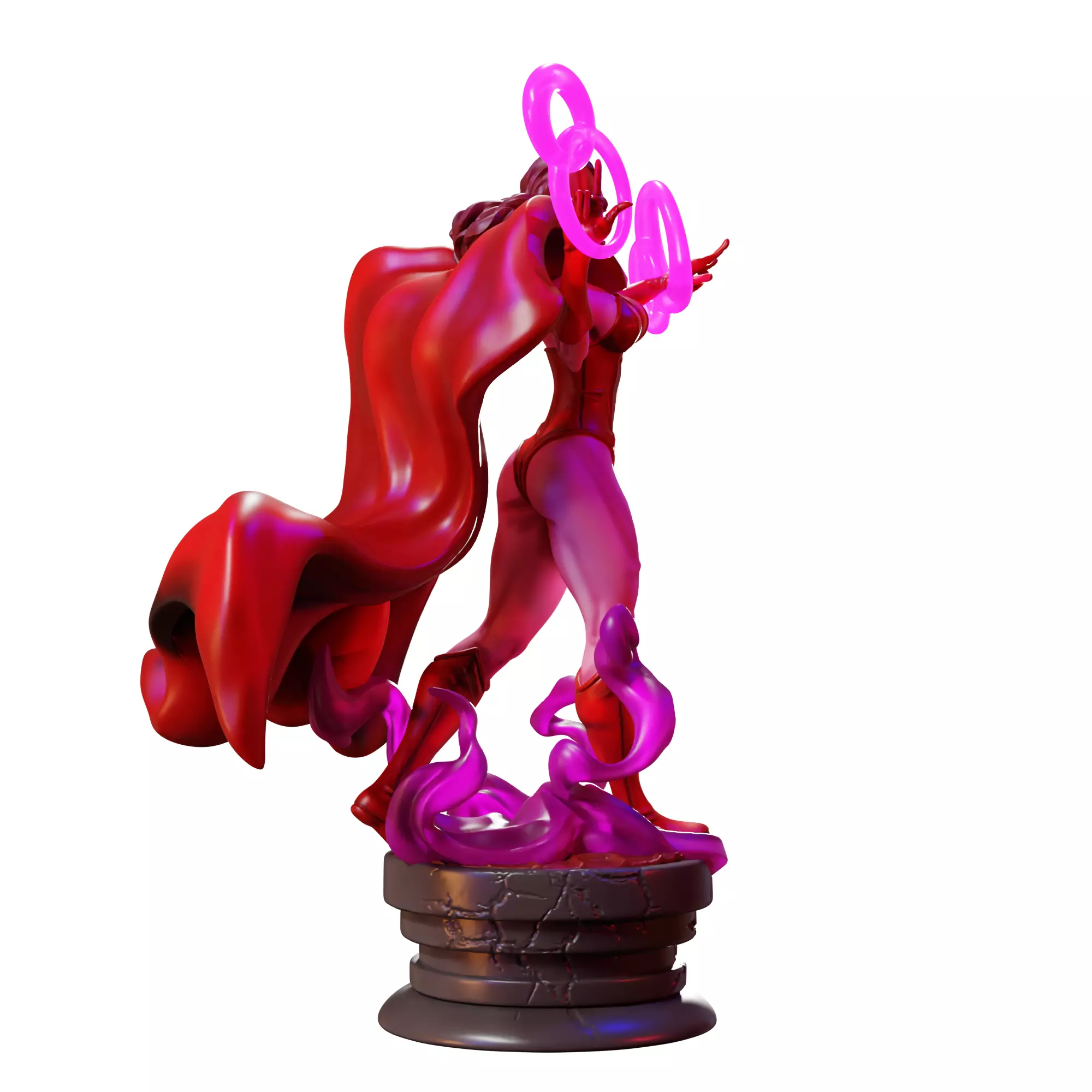 Wanda Maximoff X-men 3D print model_4