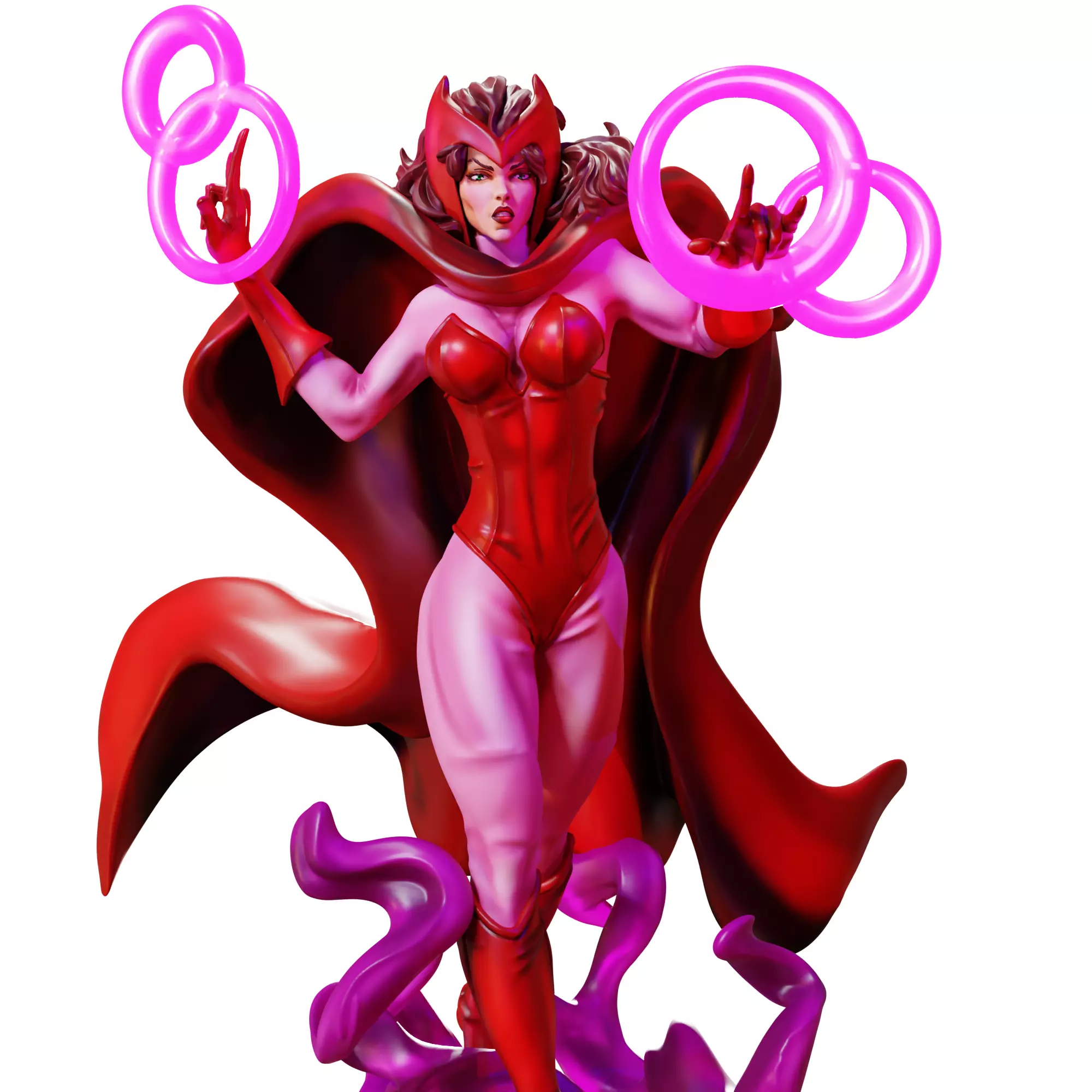 Wanda Maximoff X-men 3D print model_8