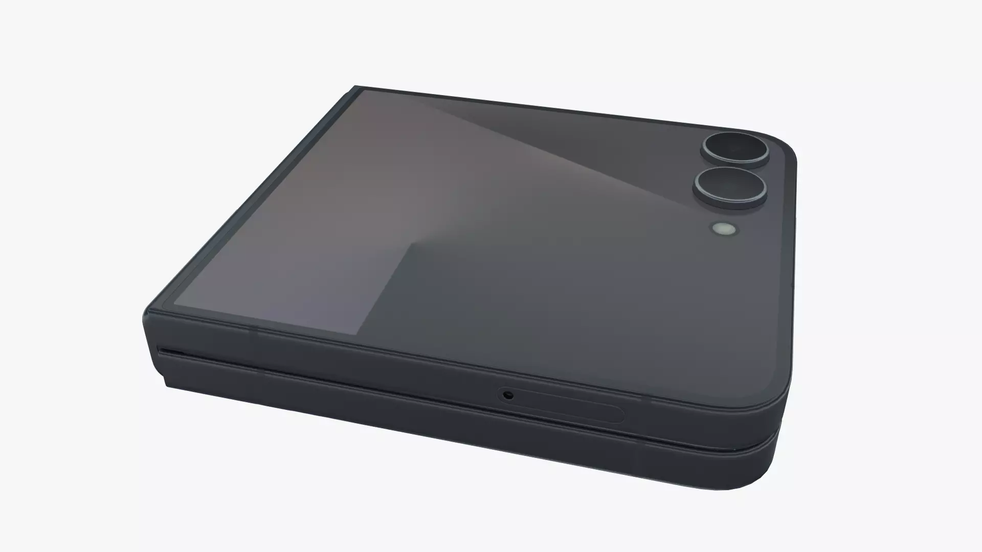 Samsung Galaxy Z Flip 7 Jetblack 3D model_4