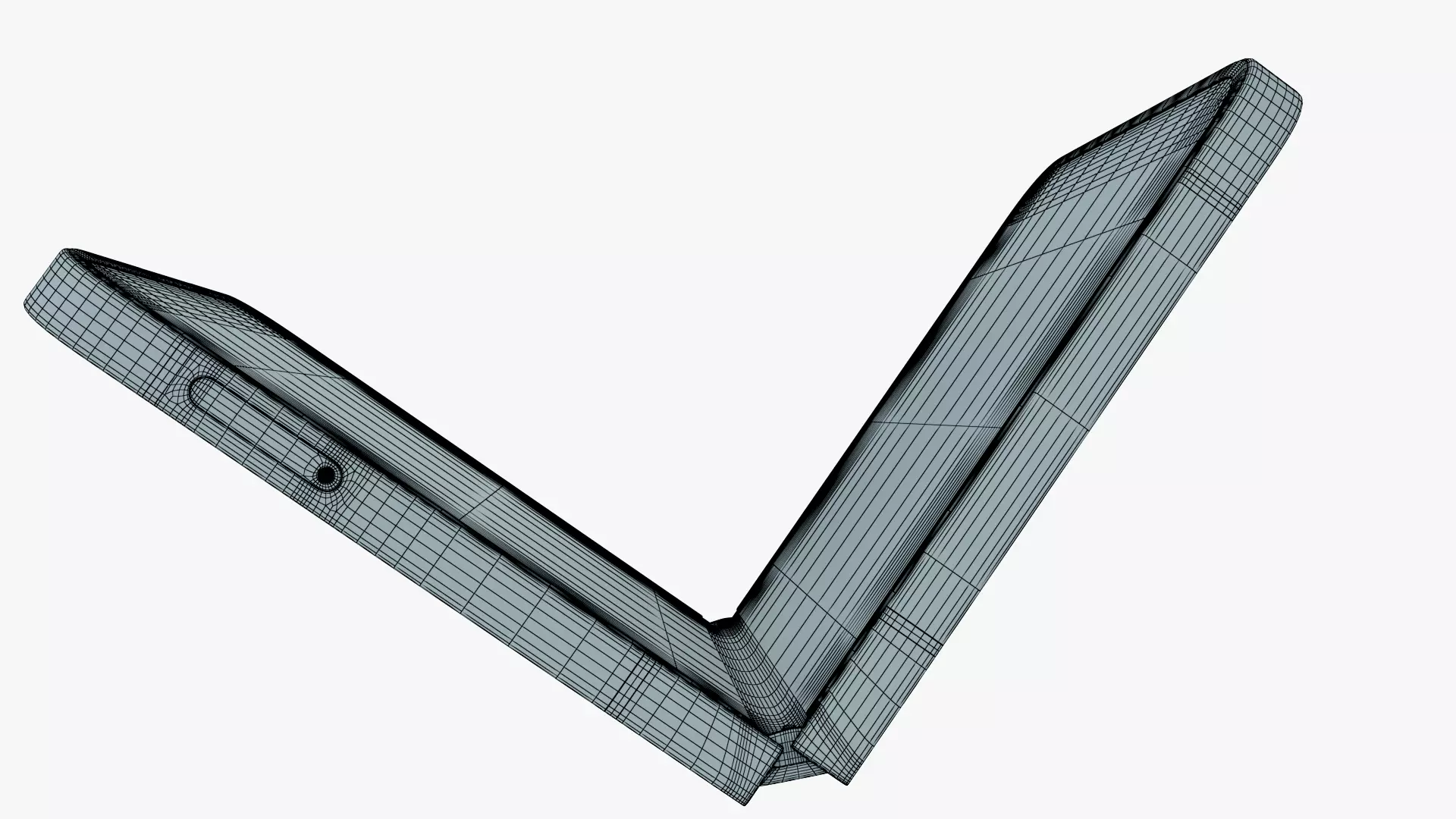 Samsung Galaxy Z Flip 7 Jetblack 3D model_8