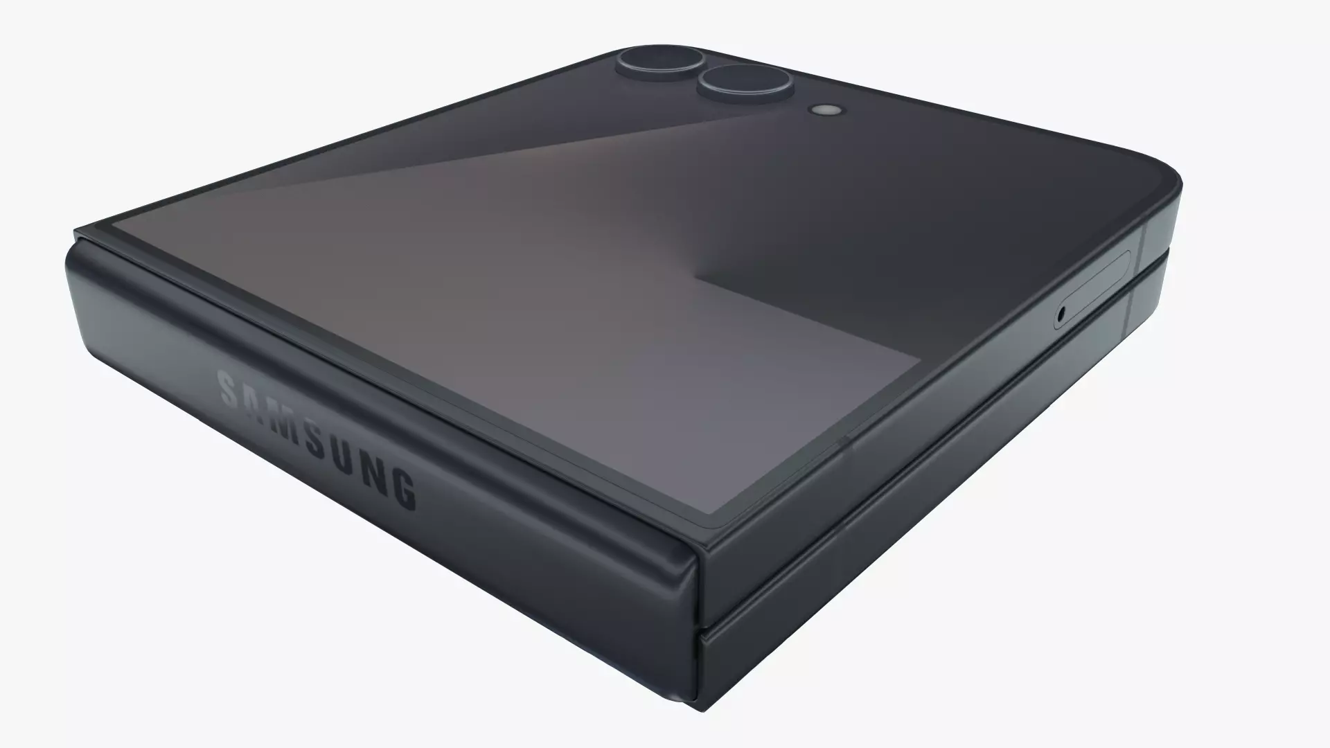 Samsung Galaxy Z Flip 7 Jetblack 3D model_5