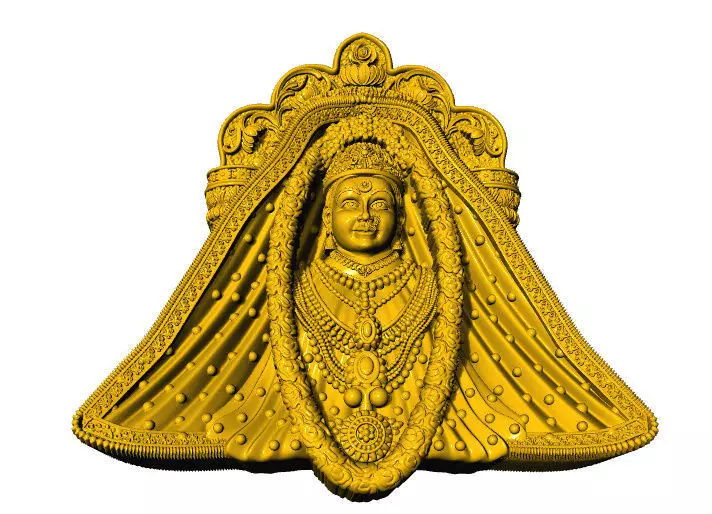 Ekvira aai  3D print model_5