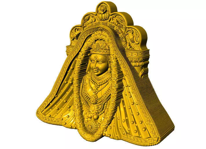 Ekvira aai  3D print model_4