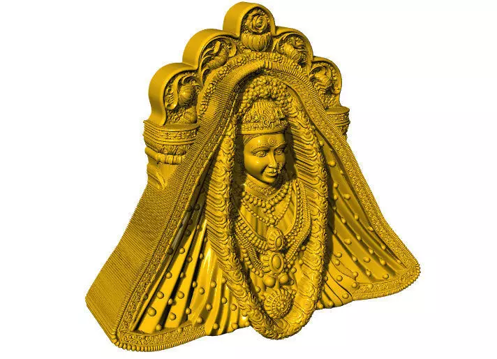 Ekvira aai  3D print model_3