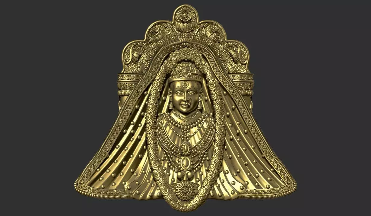 Ekvira aai  3D print model_1