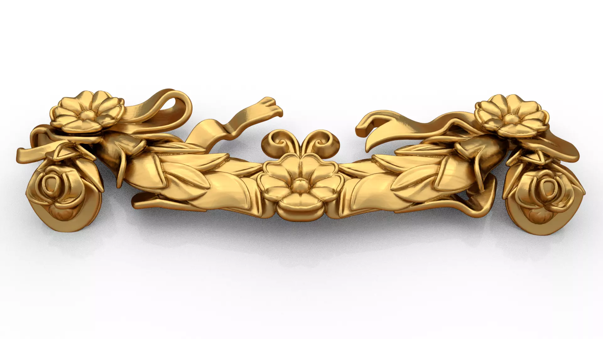 classic decorative swag onlay cnc 3d printing stl 02 3D print model_4