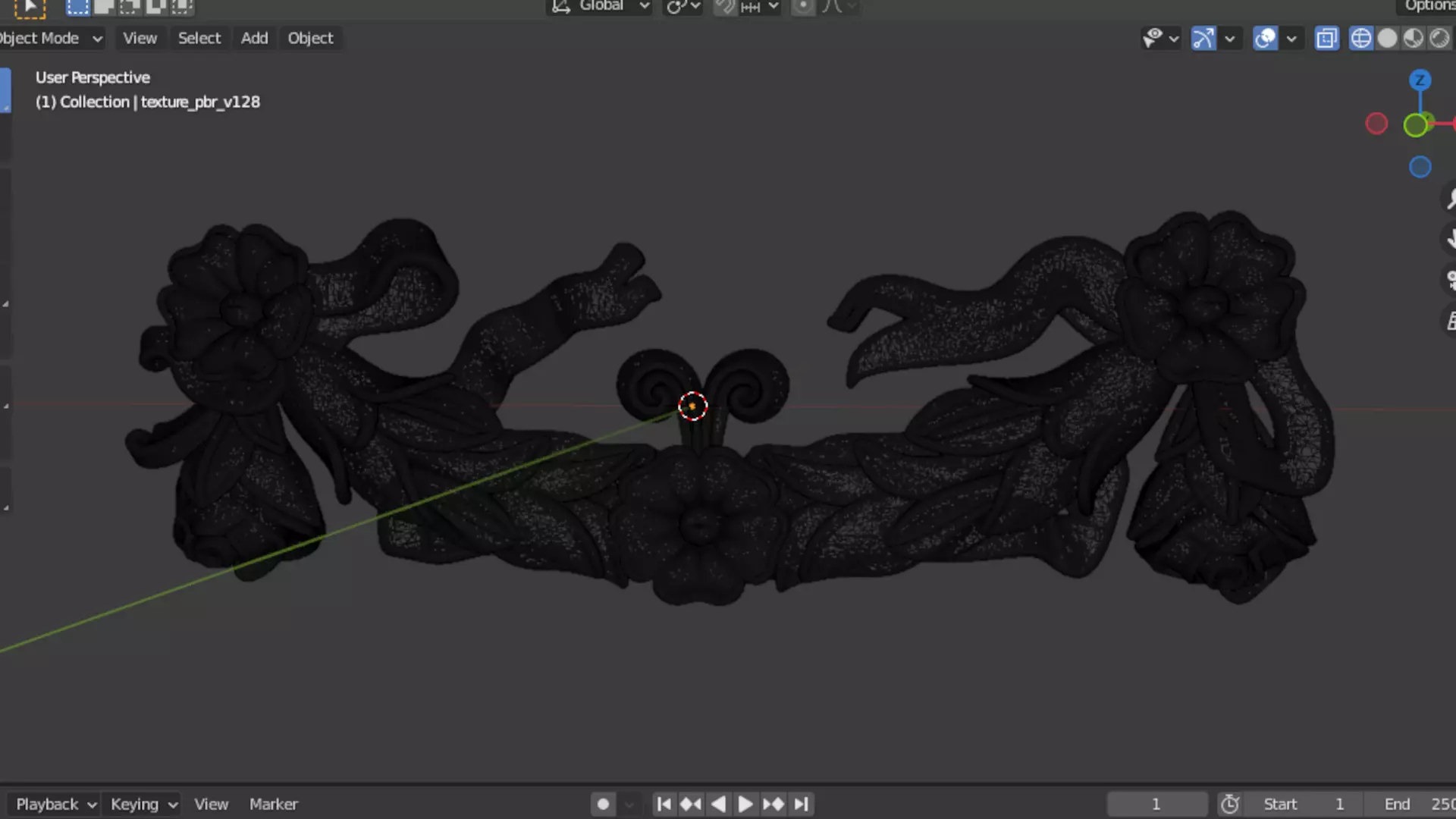 classic decorative swag onlay cnc 3d printing stl 02 3D print model_8