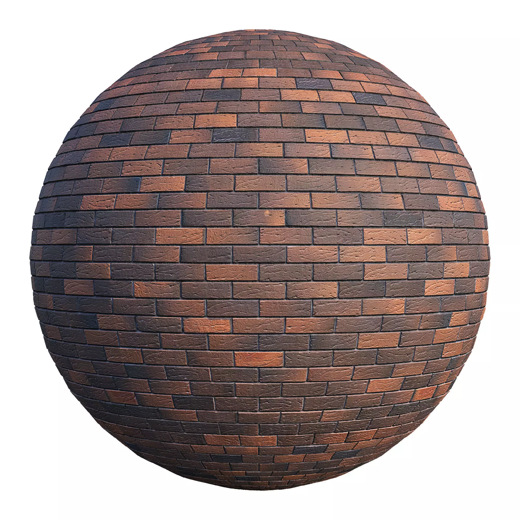 Facing brick 3D model_4