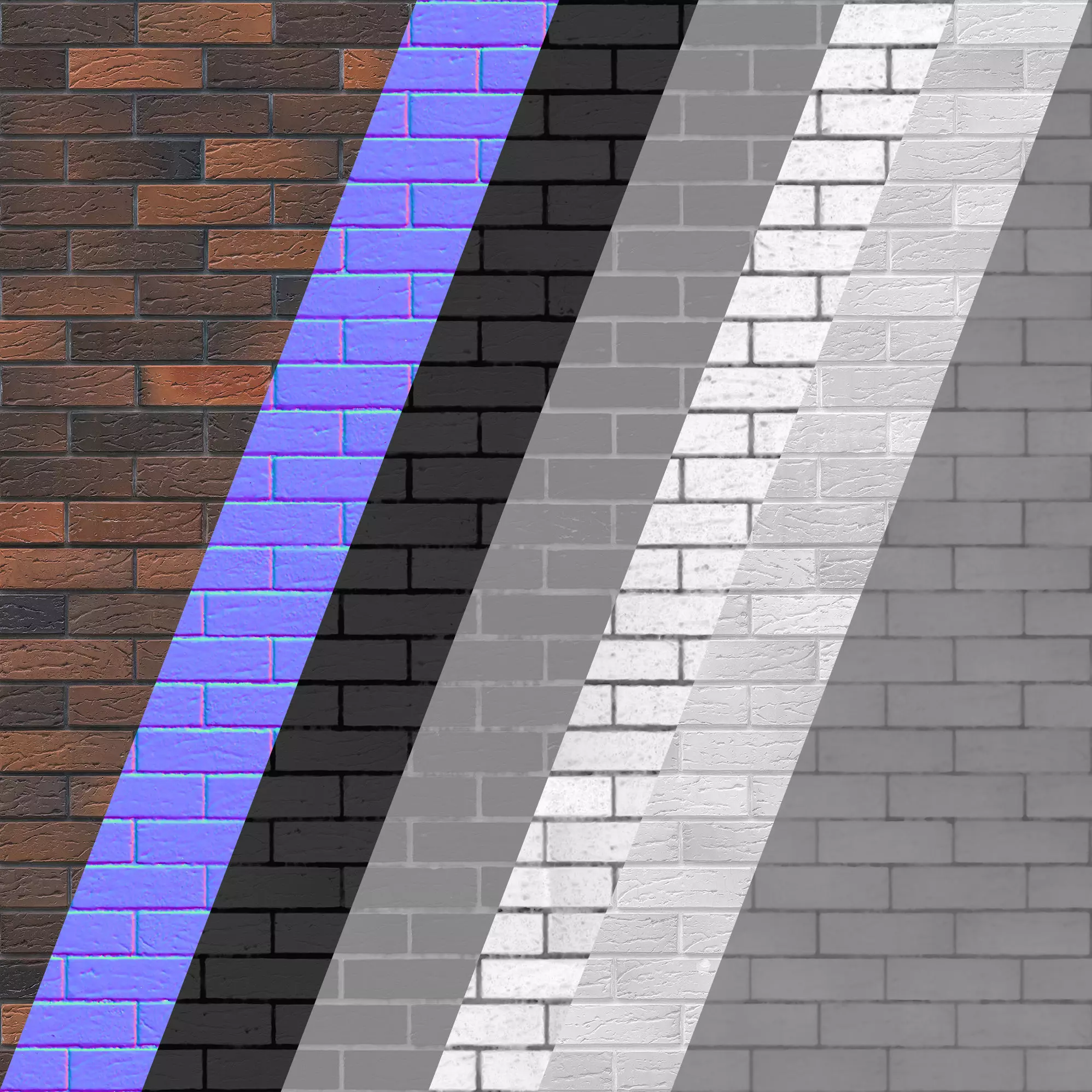 Facing brick 3D model_7