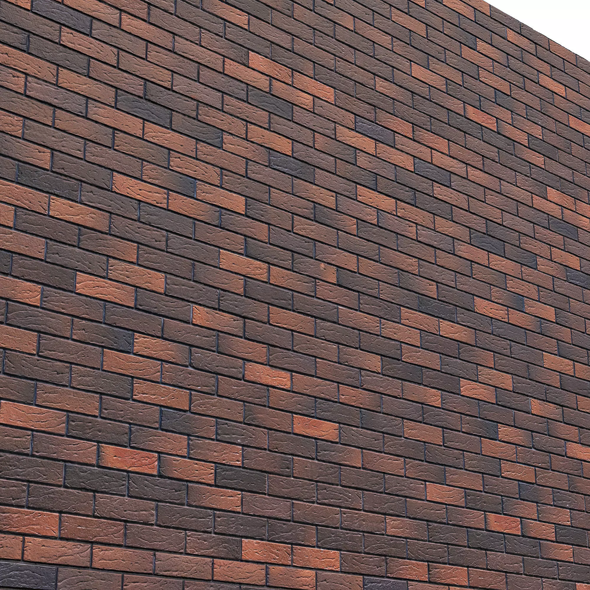 Facing brick 3D model_3
