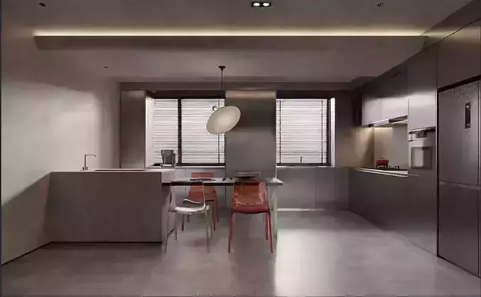 Secret Hacker Restaurant 3D model