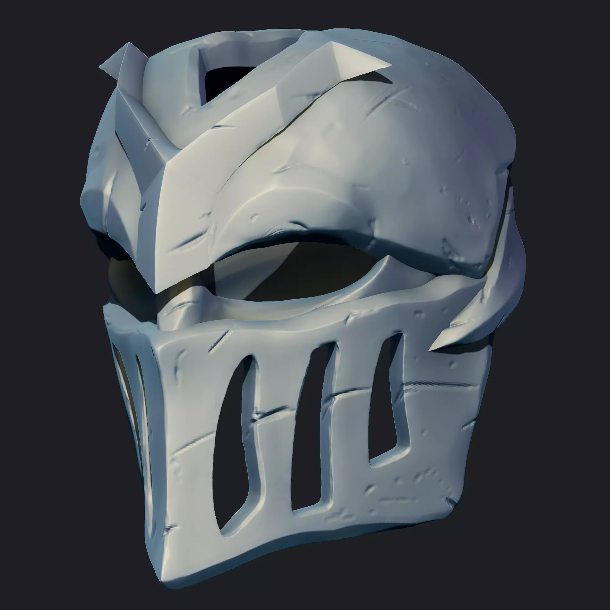 Zed Mask League Of Legend 3D File STL 3D print model_25