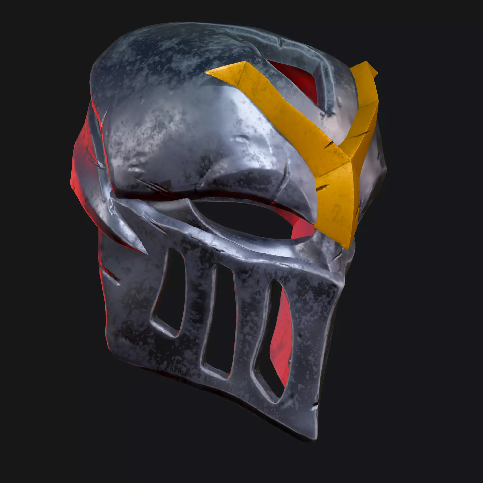 Zed Mask League Of Legend 3D File STL 3D print model_9