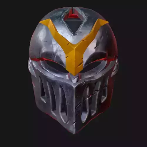Zed Mask League Of Legend 3D File STL 3D print model